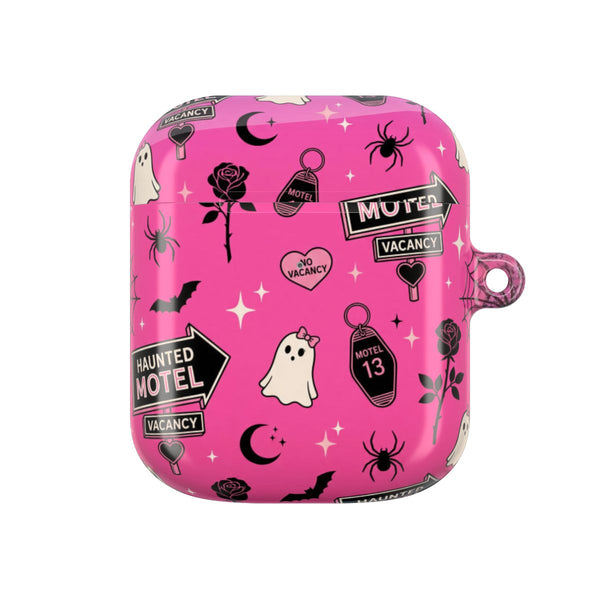 Haunted Motel Pink AirPods Case - AirPods 1