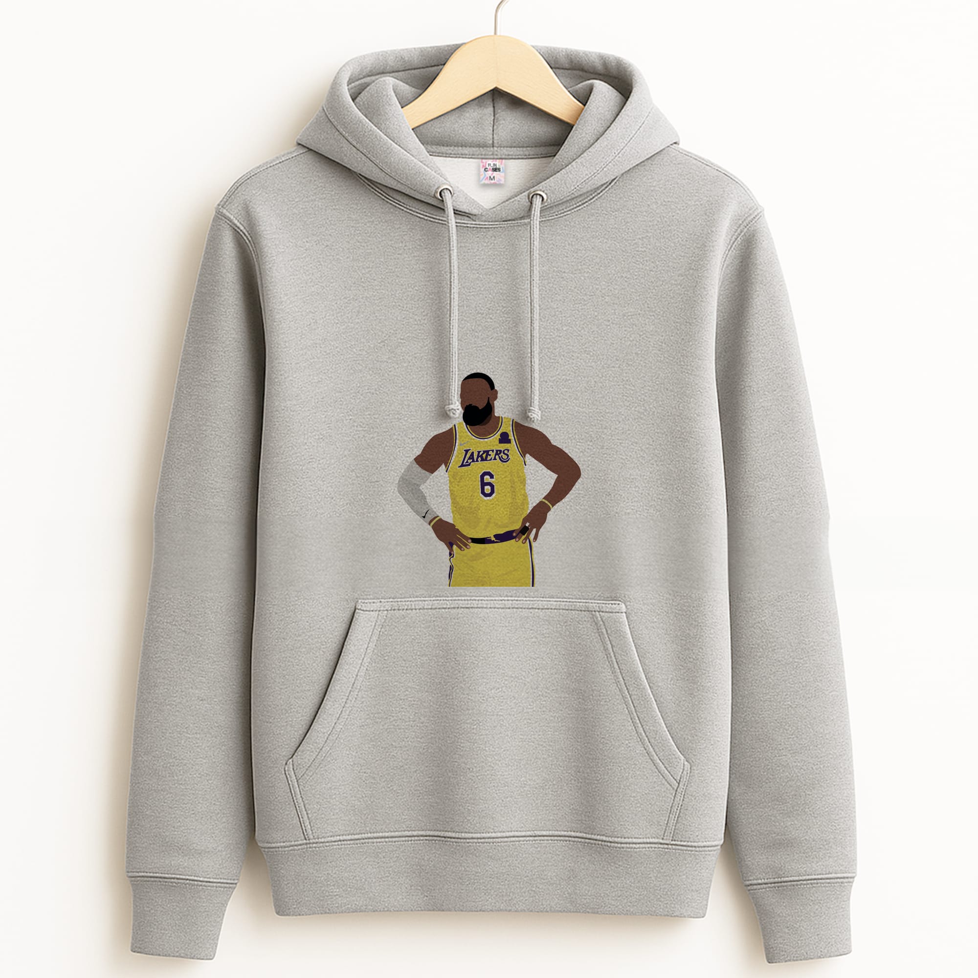 Lebron - Baskteball Grey Hoodie