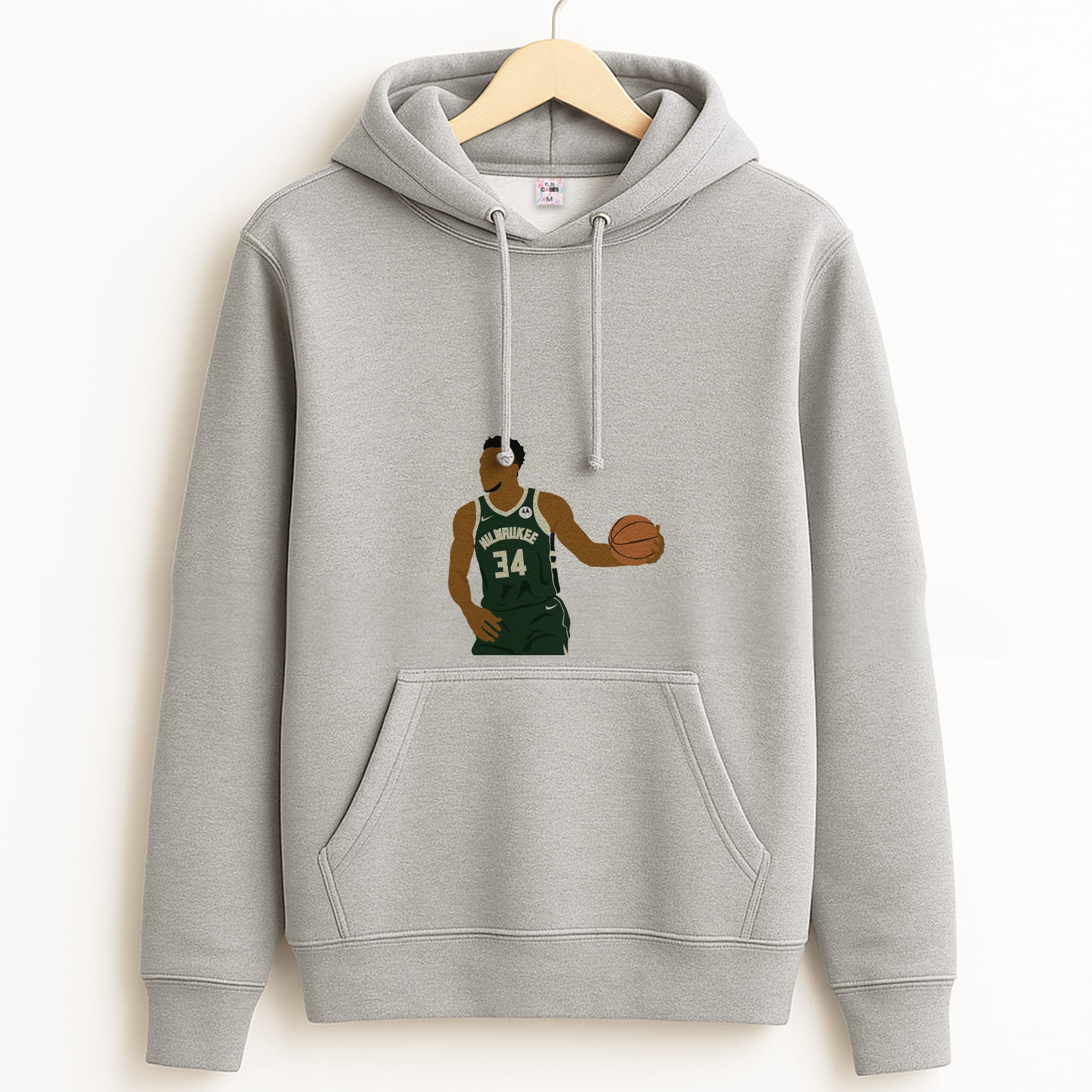 Giannis - Basketball Grey Hoodie