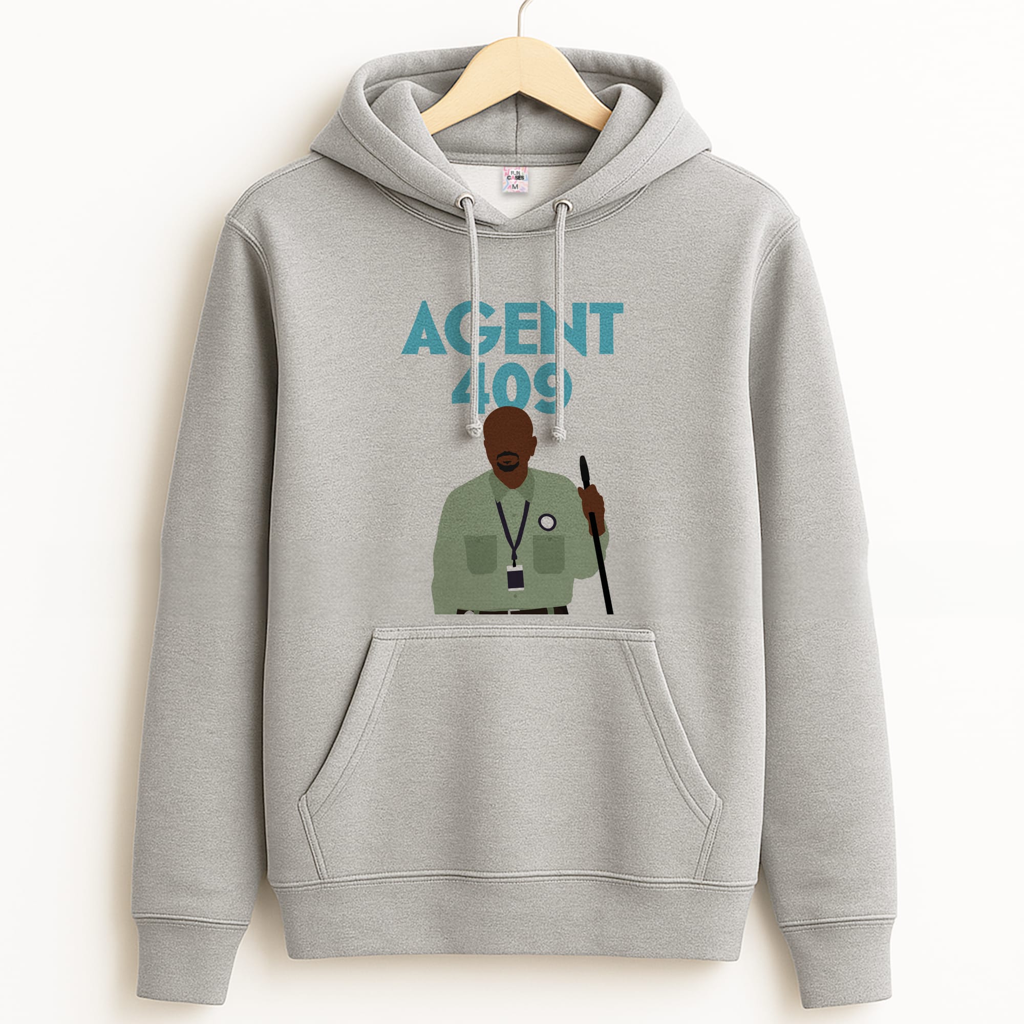 Agent 409 Grey Hoodie