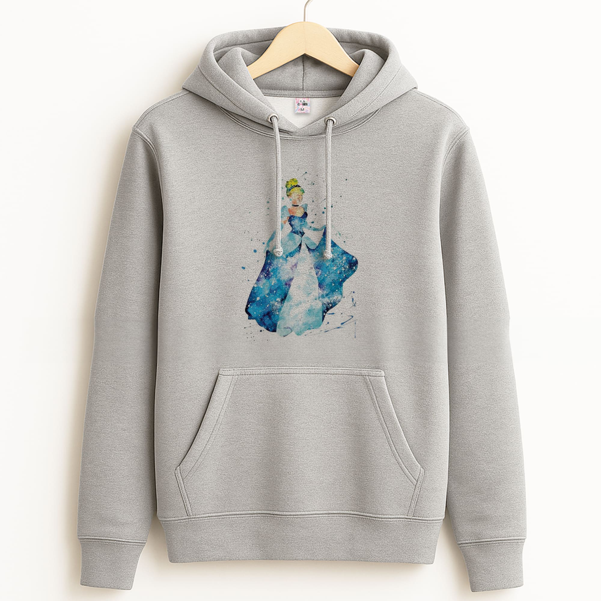 Watercolour Cinderella Fairytale Hoodie