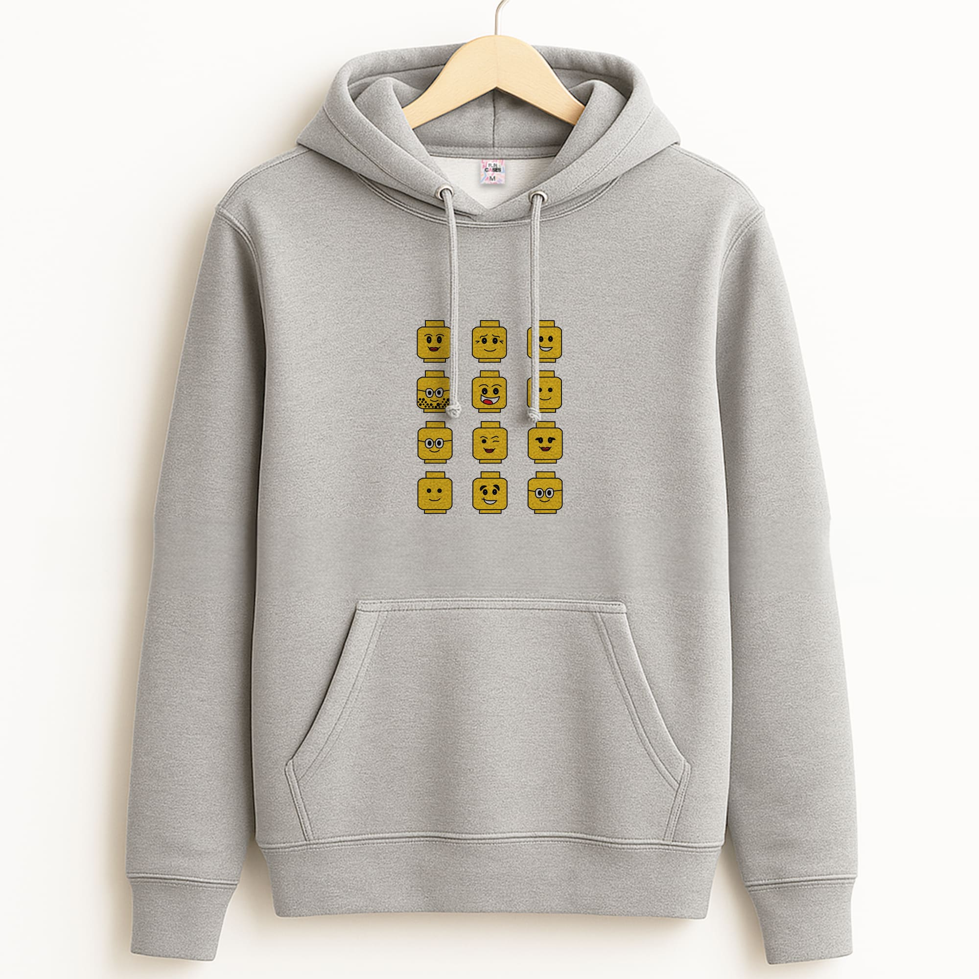 Characters - Bricks Grey Hoodie