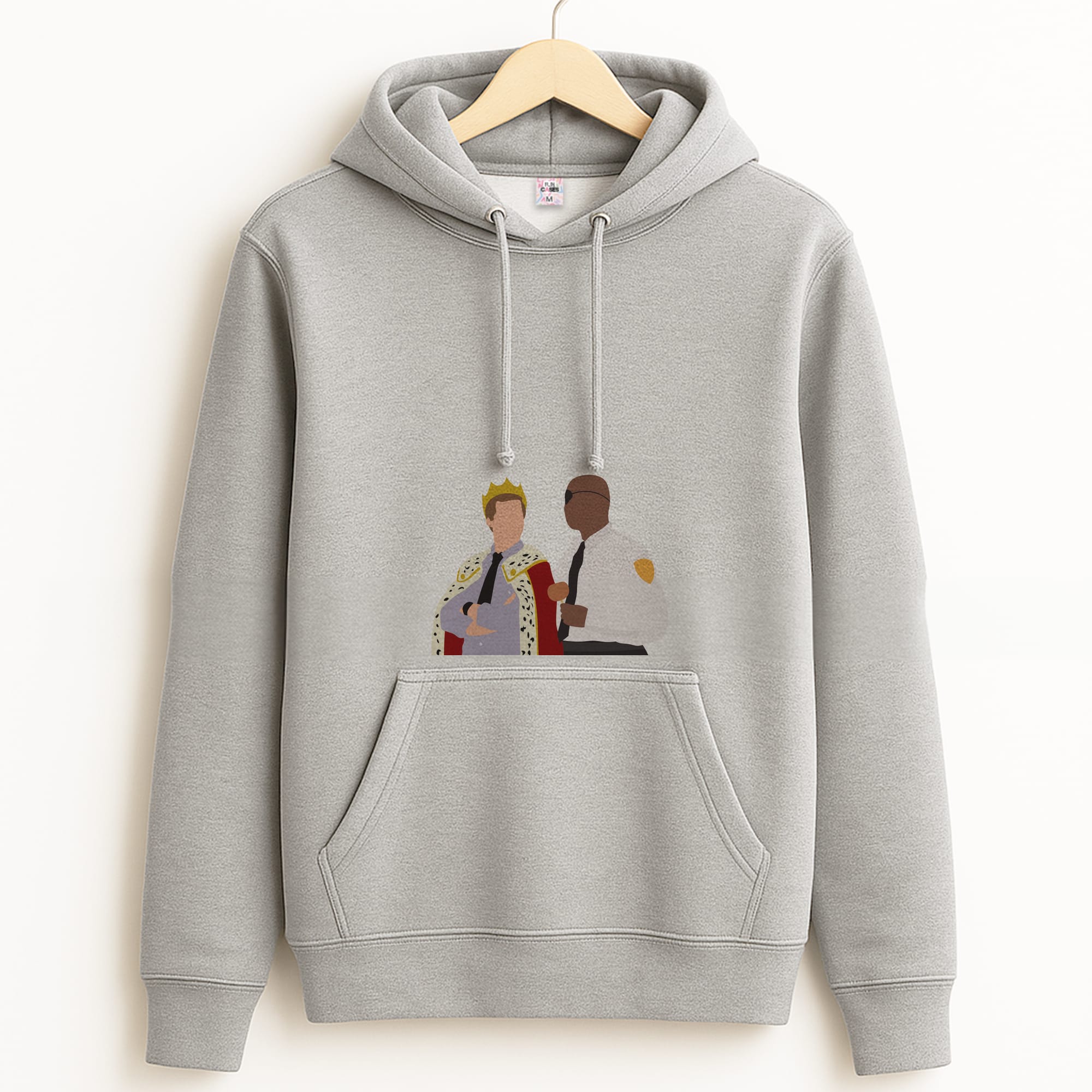 Jake and Holt B99 - Halloween Specials Grey Hoodie