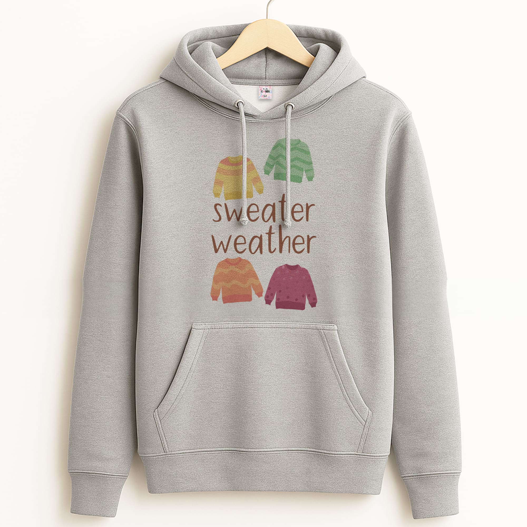 Sweater Weather - Autumn Grey Hoodie