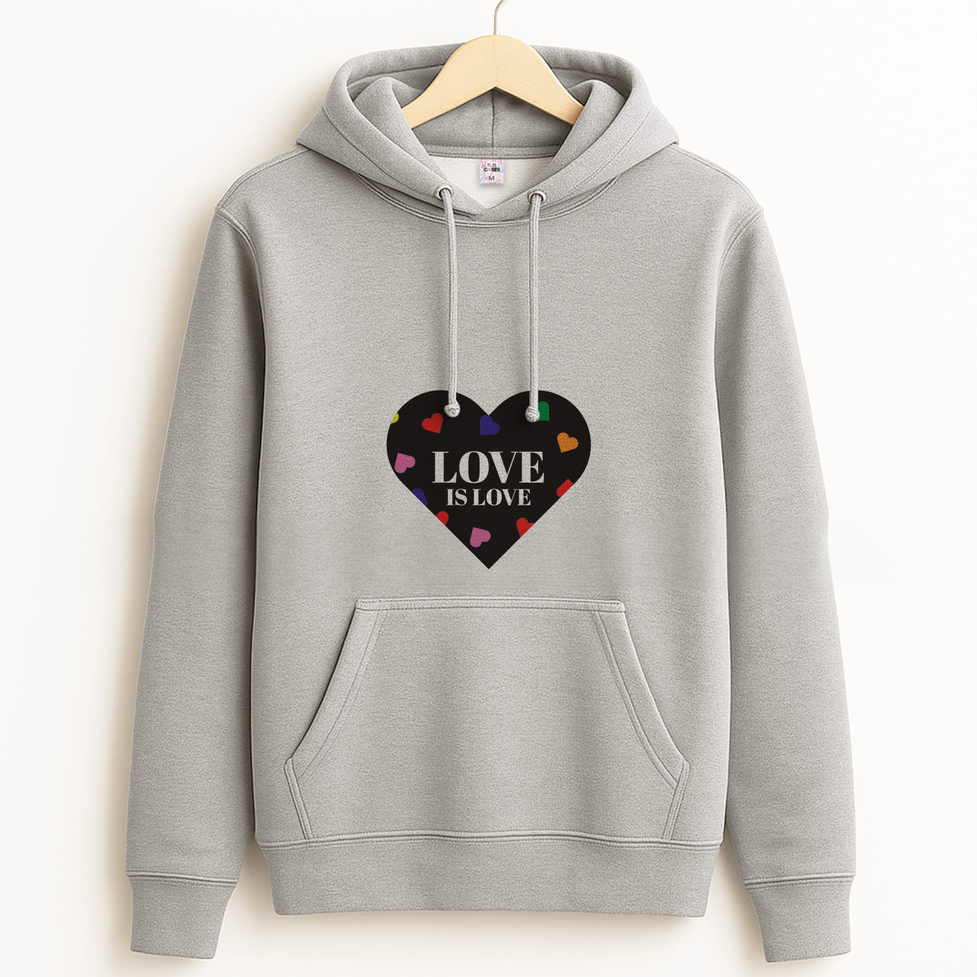 Love Is Love - Pride Grey Hoodie