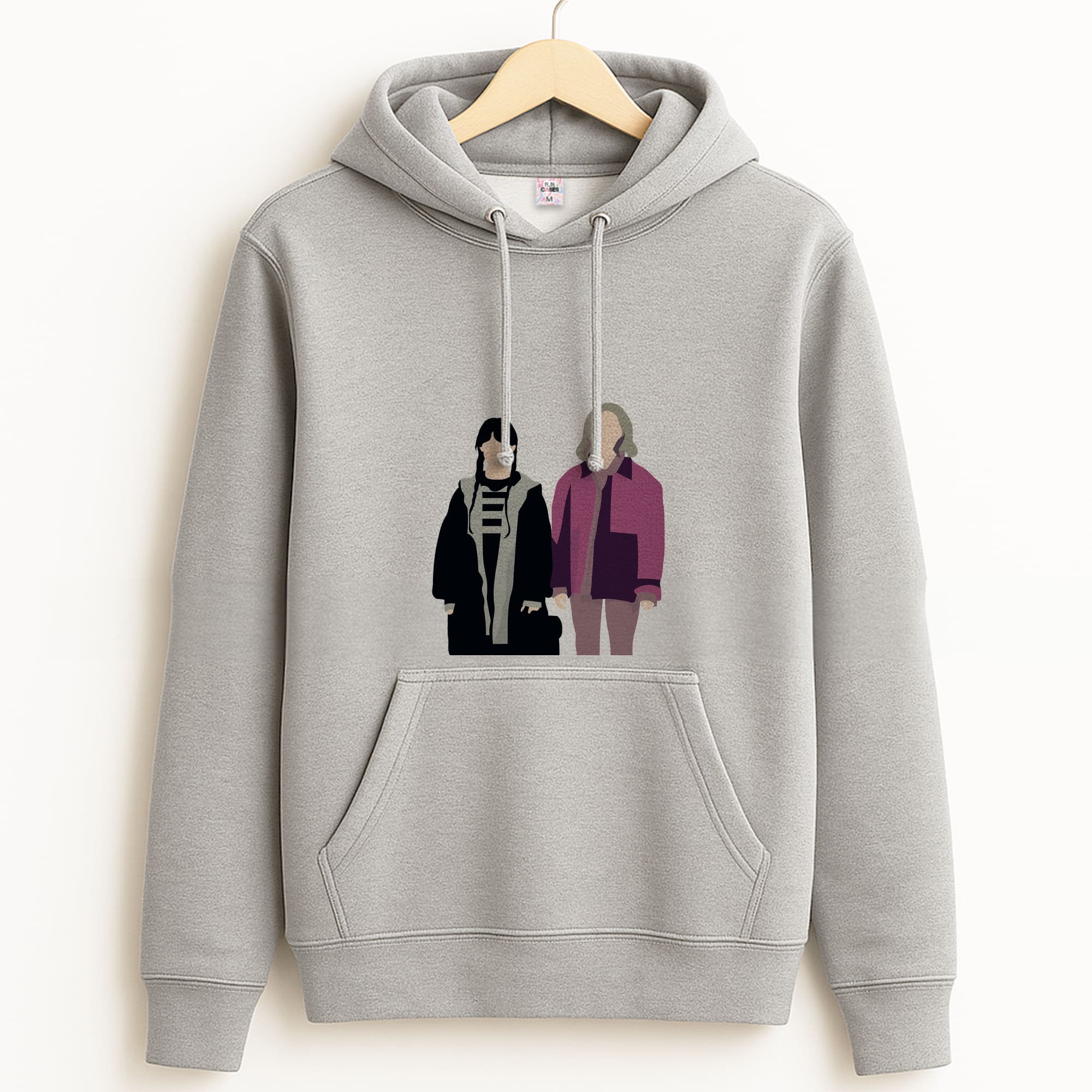 Wednesday And Wednesday Grey Hoodie