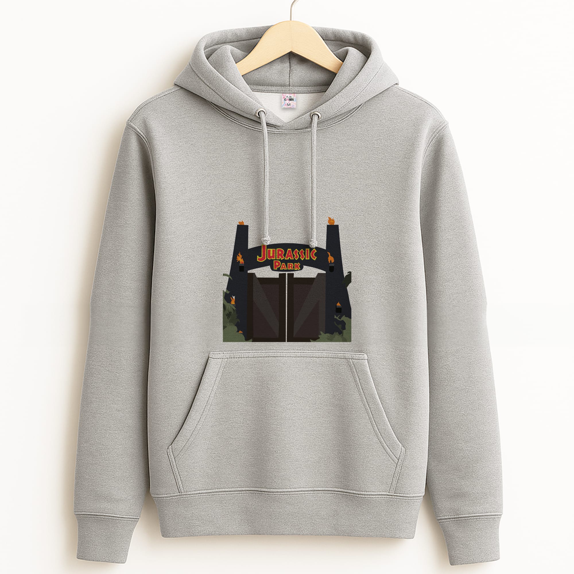 The gate - Dinosaur Park Grey Hoodie