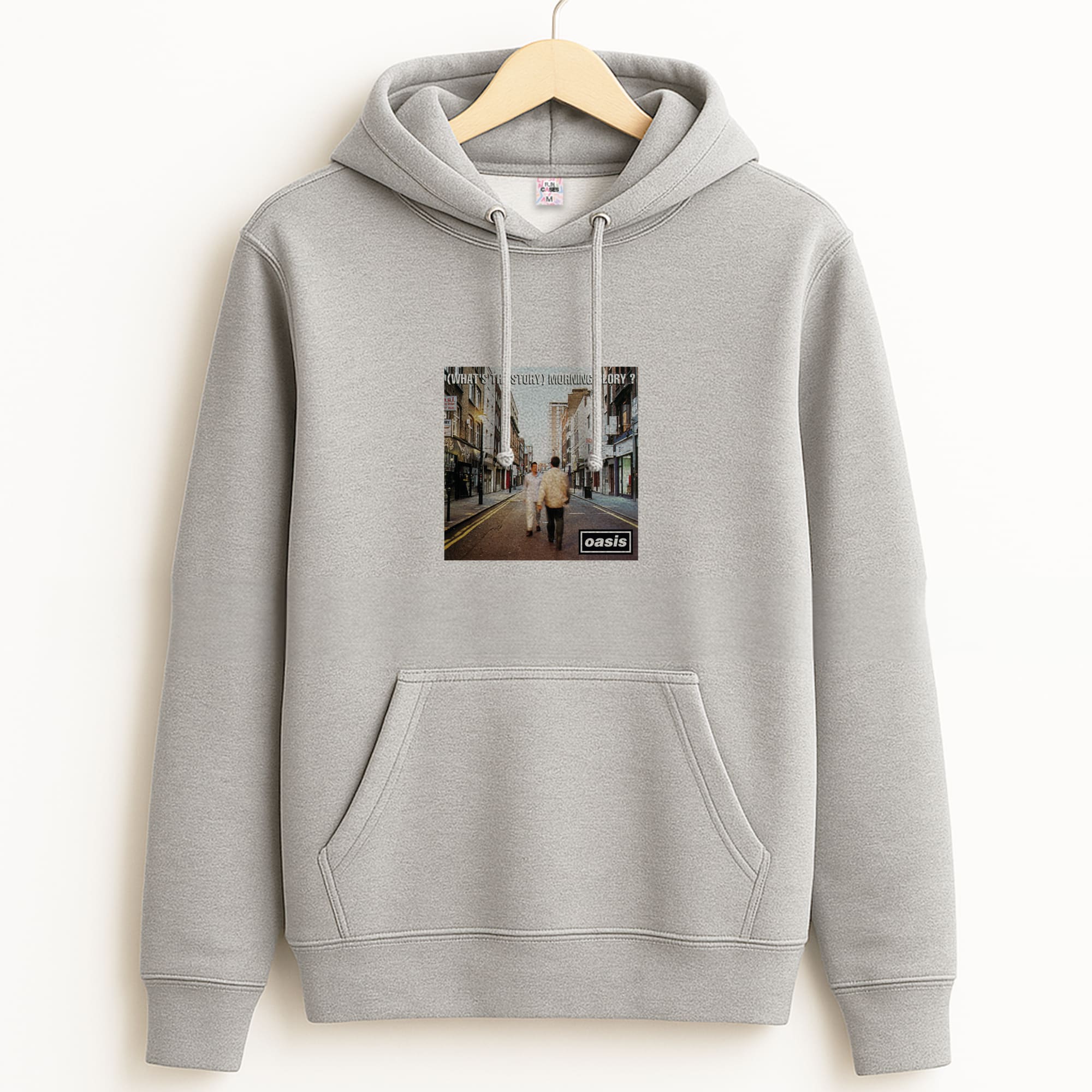 What's The Story Grey Hoodie
