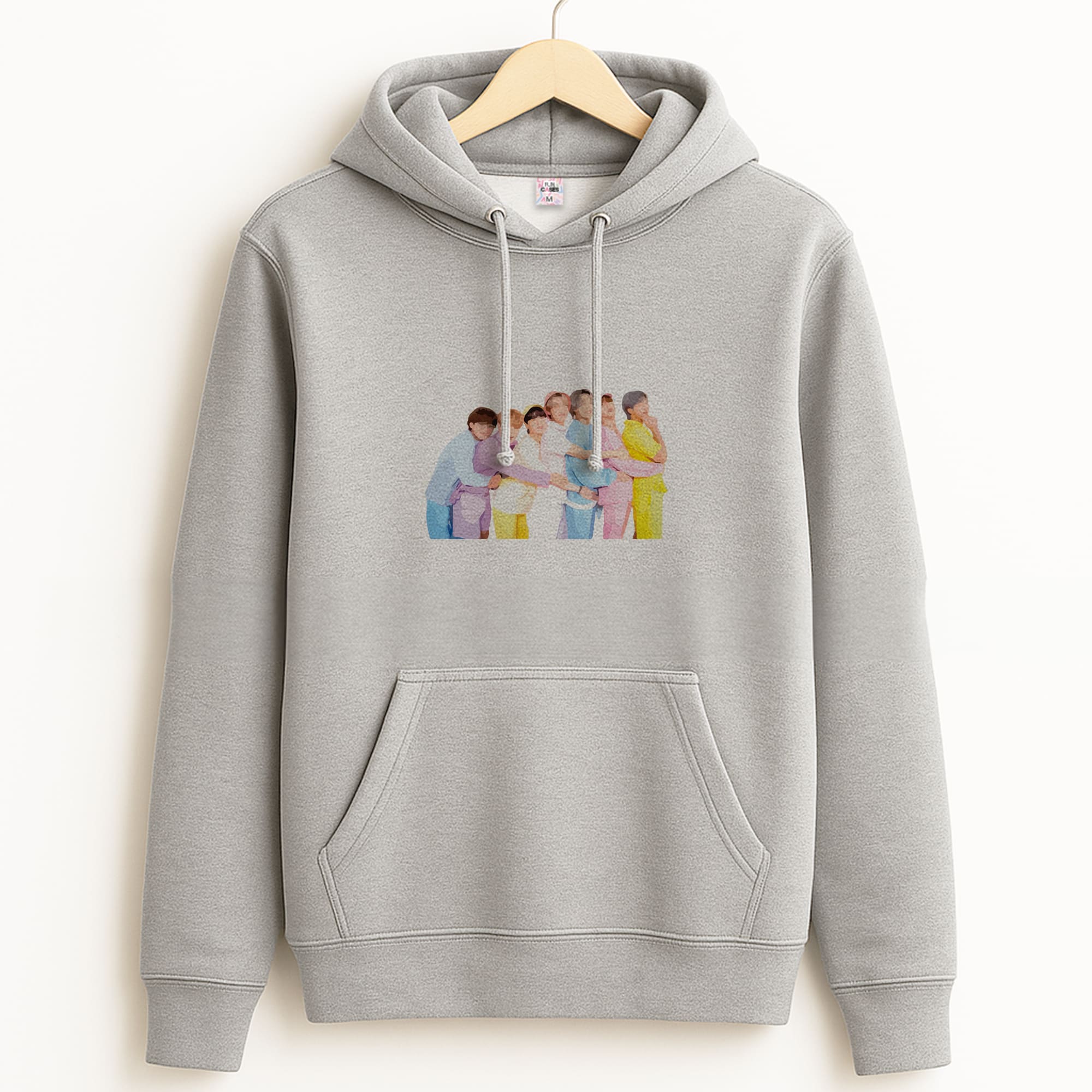 Colourful K-Pop Band Band Hoodie
