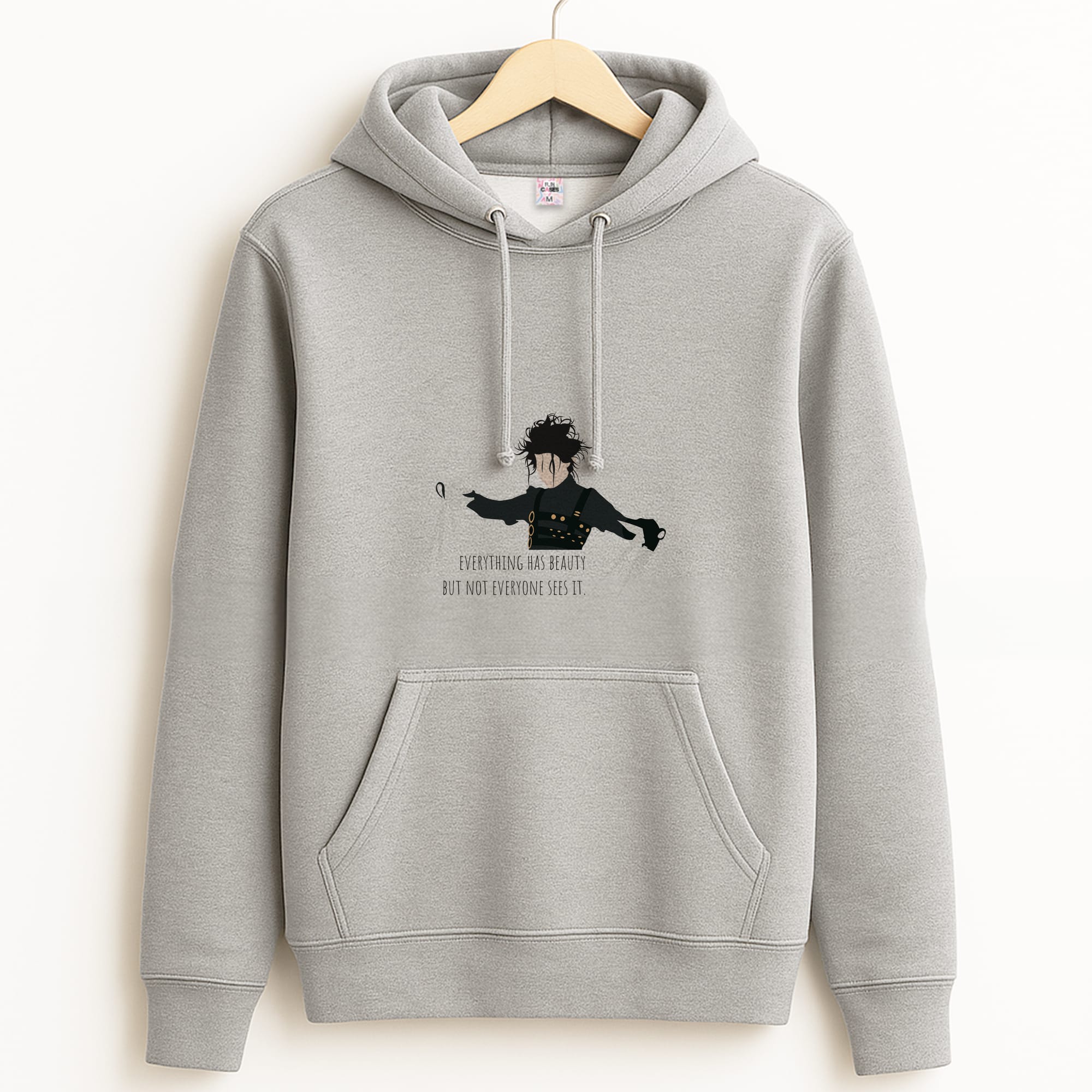 Everything Has Beauty - Scissorhands Grey Hoodie