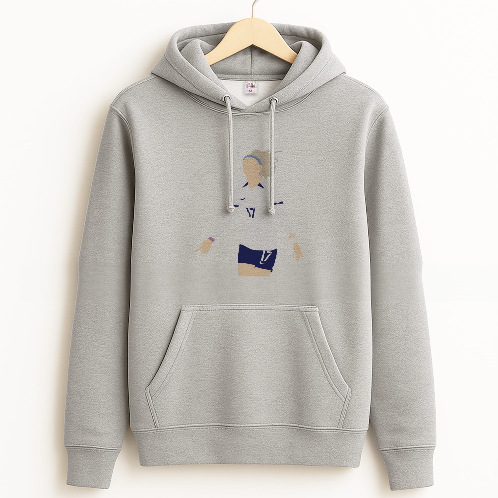 Kelly - Womens World Cup Grey Hoodie
