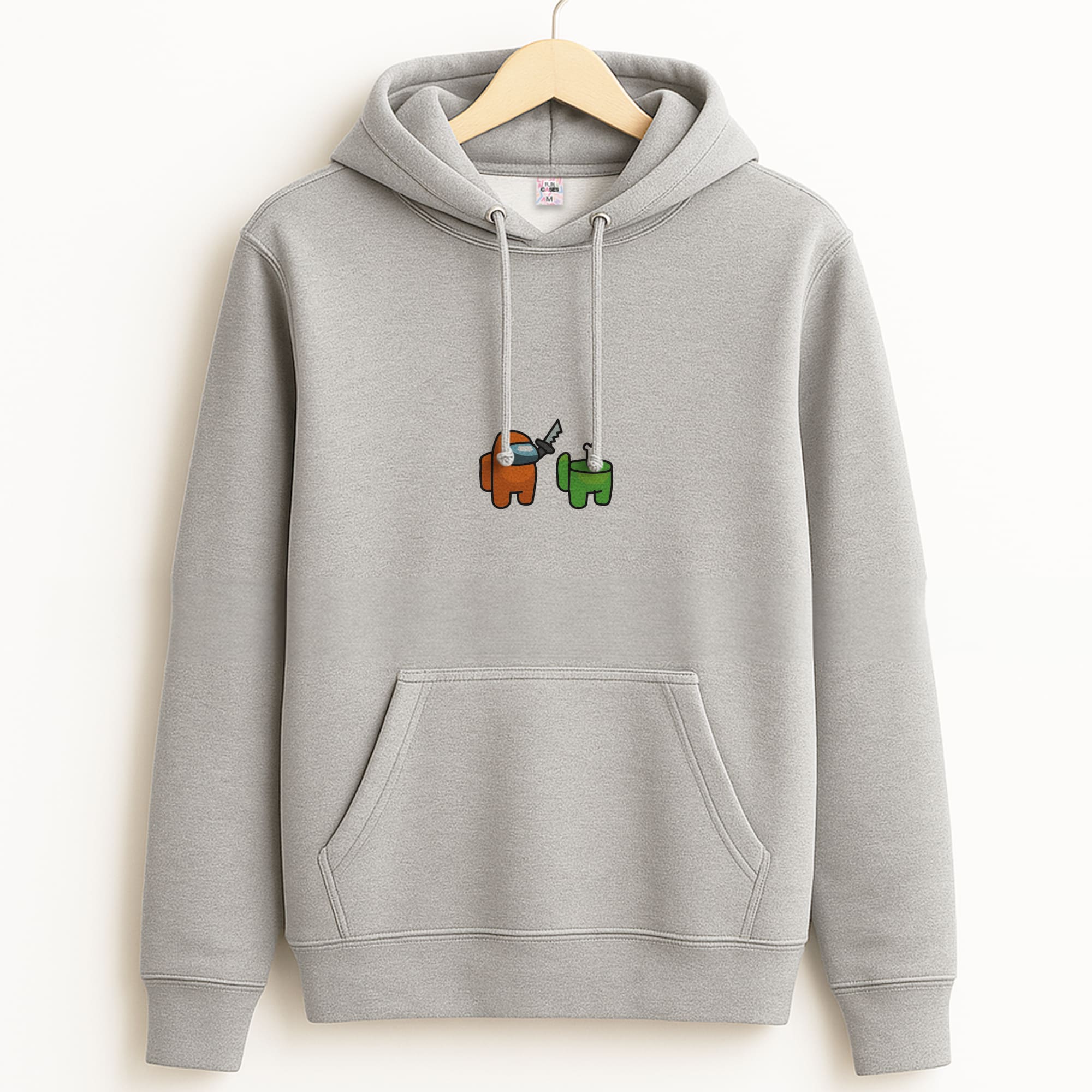 Among Gaming Killed Grey Hoodie