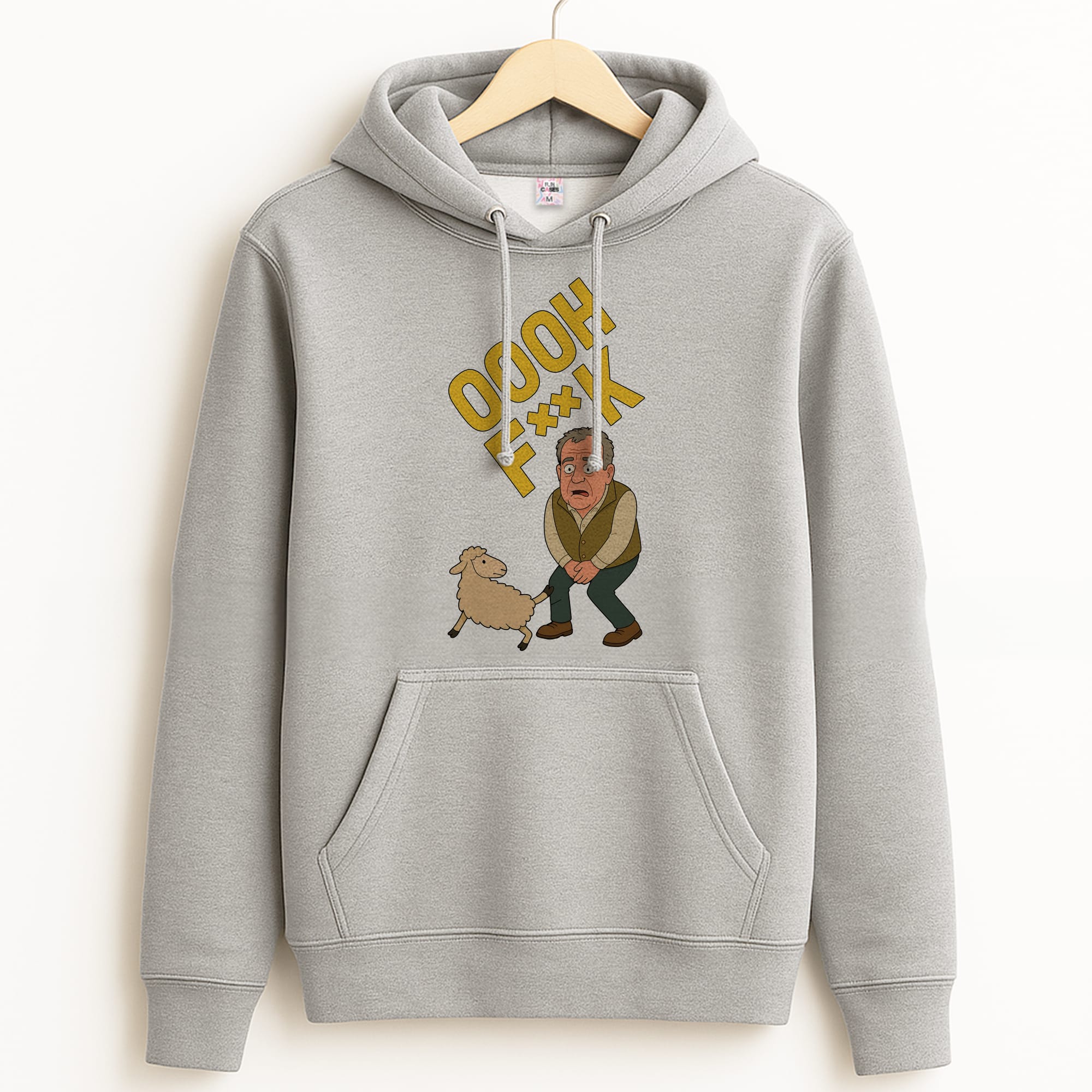 Oooh Fk Grey Hoodie