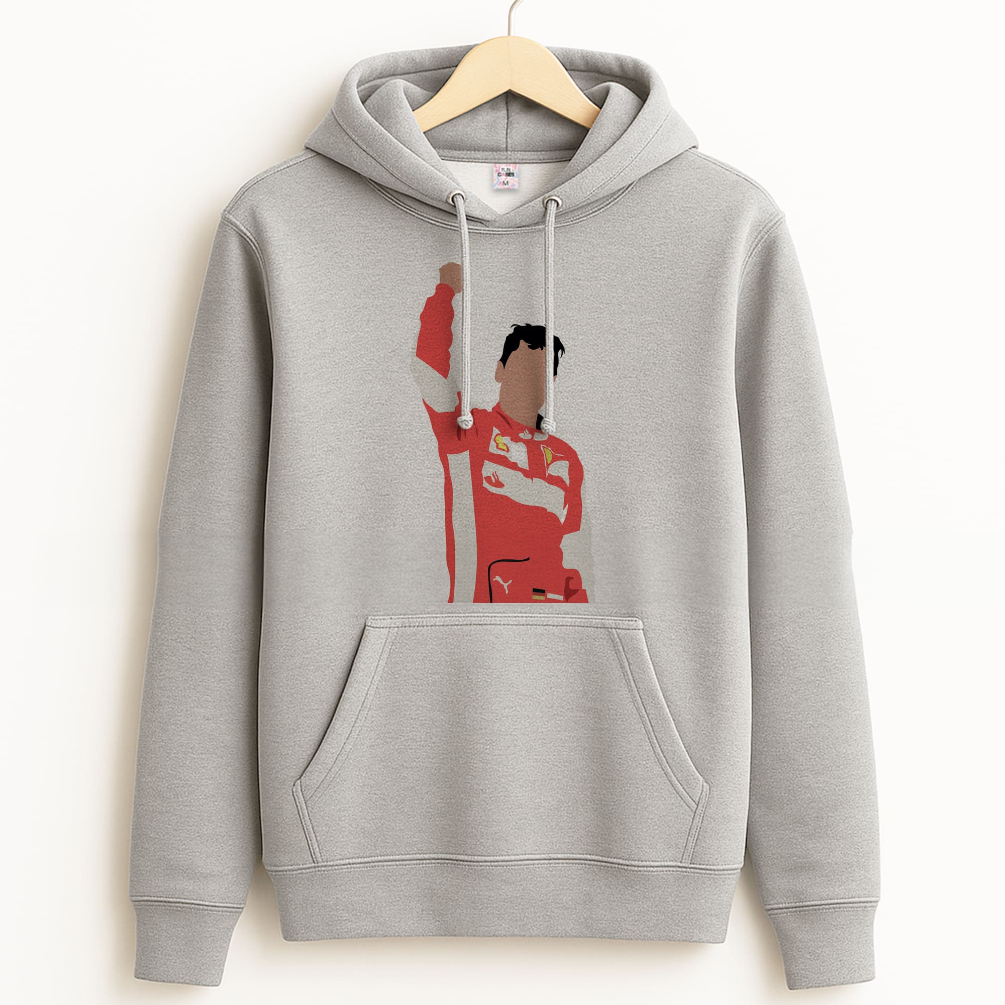 Vettel - F1 Grey Hoodie