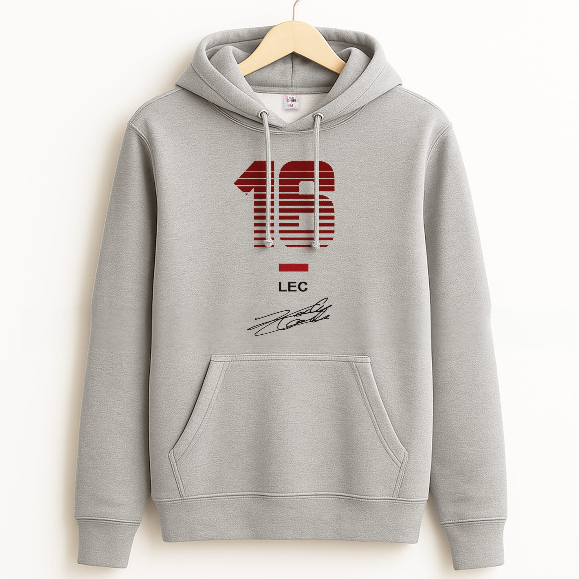 Leclerc - F1 Grey Hoodie