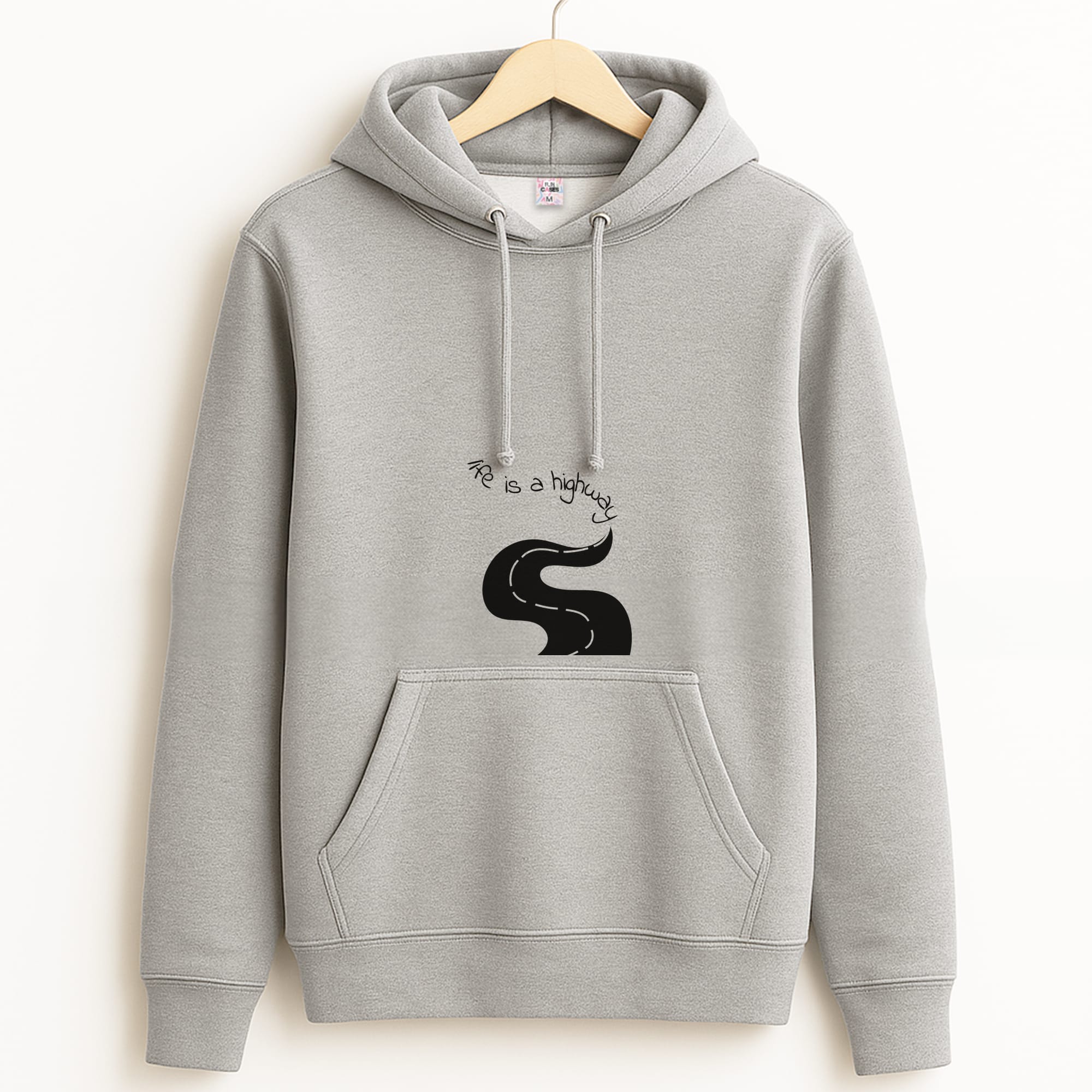 Life Is A Highway - Cars Grey Hoodie