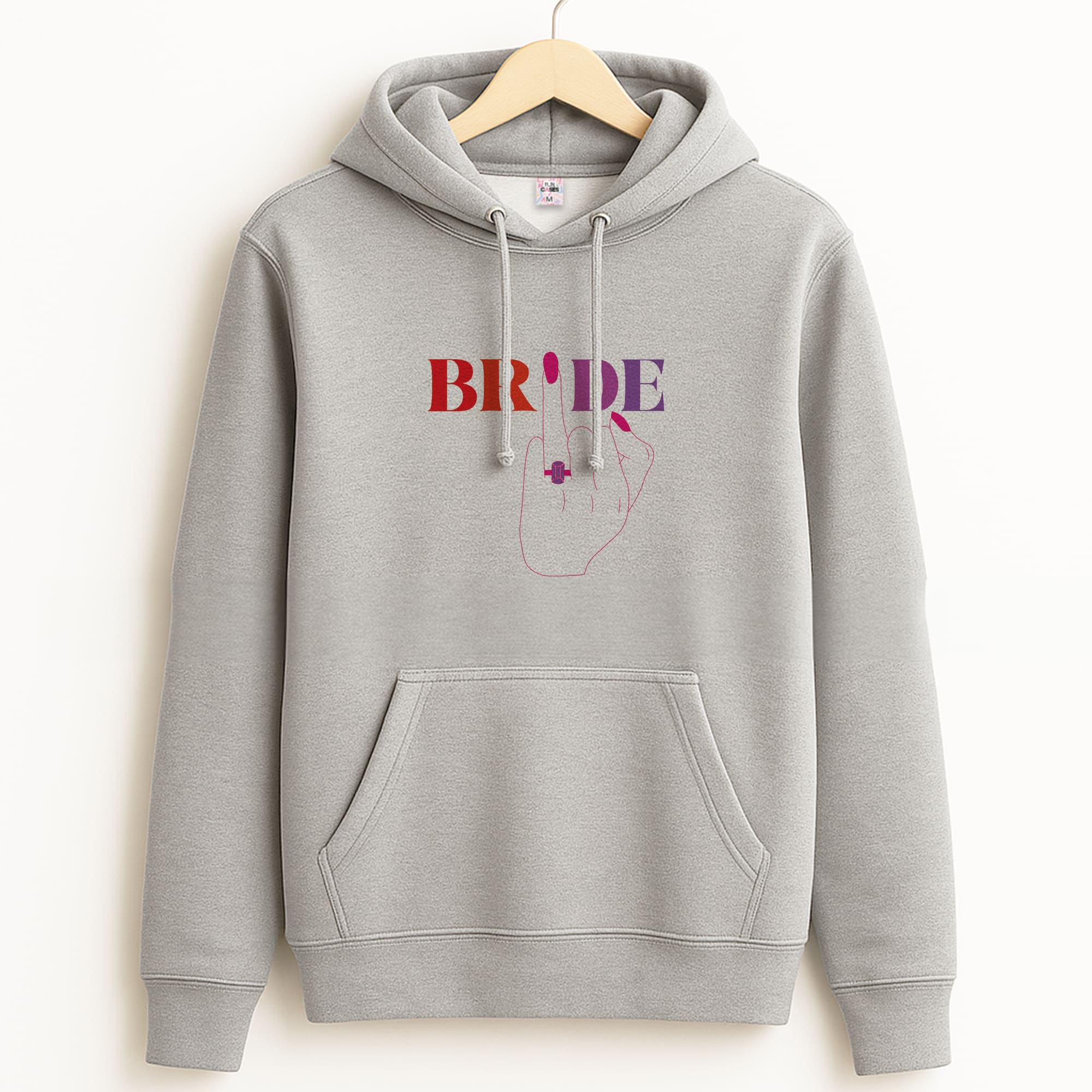 Bride - Bridal Grey Hoodie