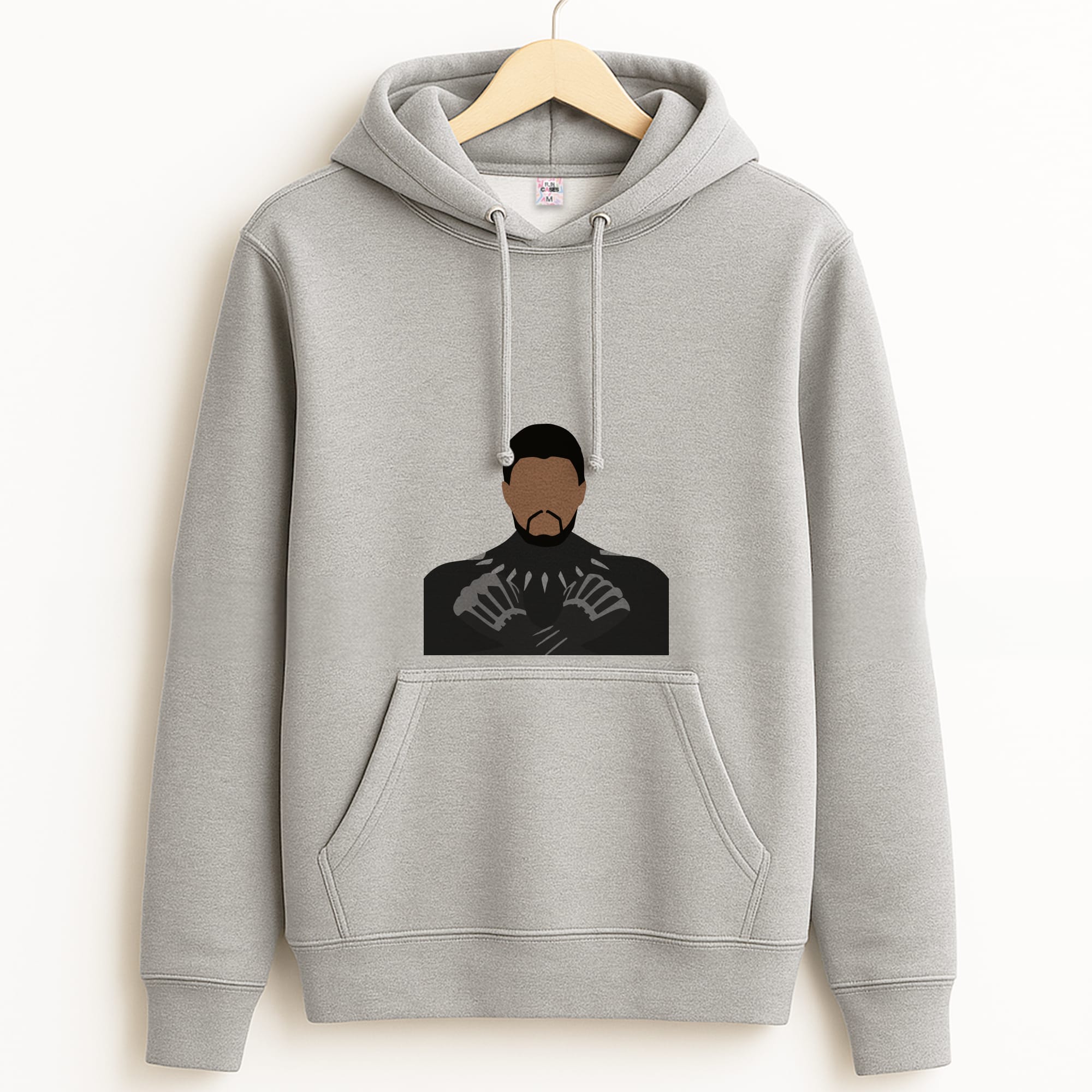 Black Panther Grey Hoodie