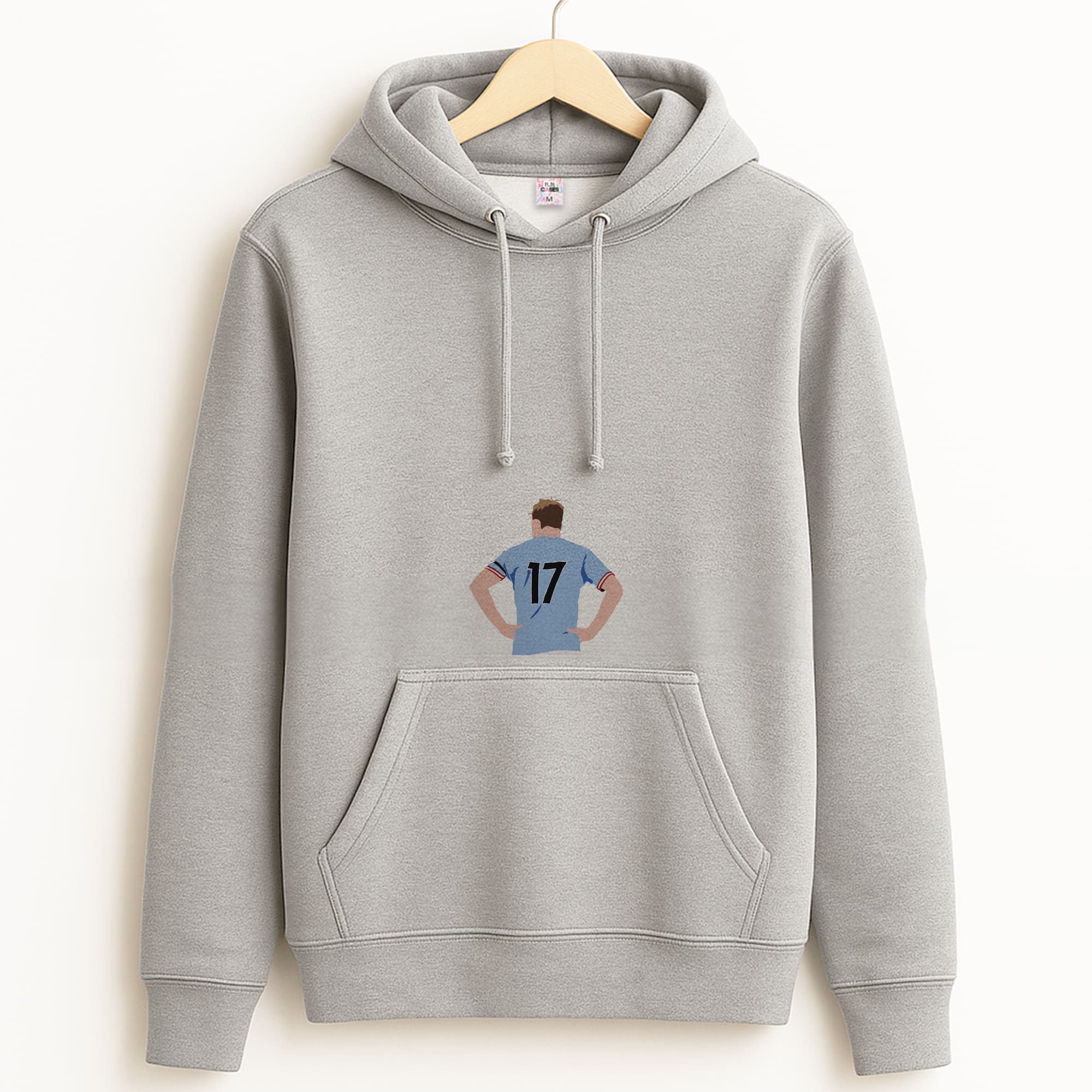 De Bruyne - Football Grey Hoodie