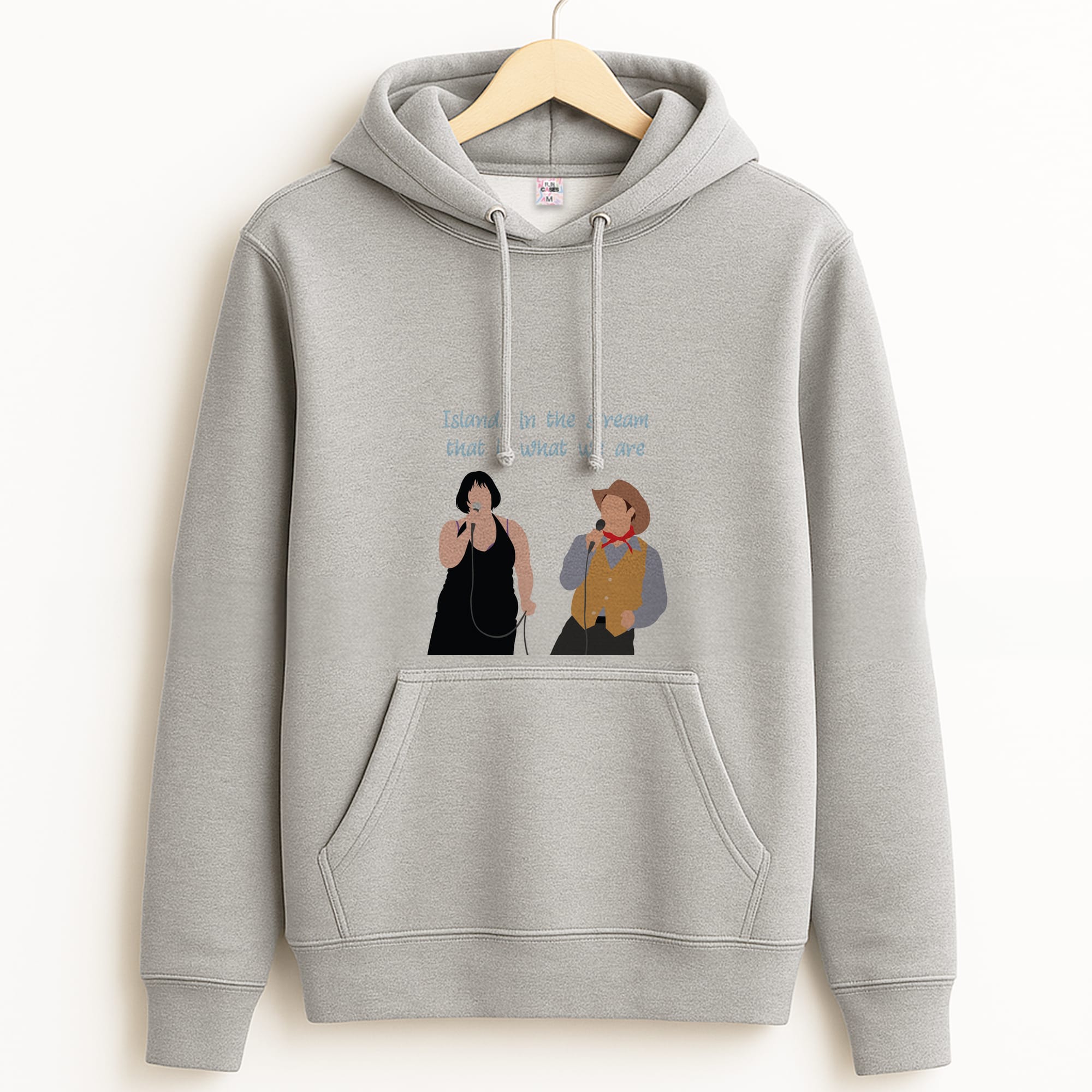 Singing Grey Hoodie