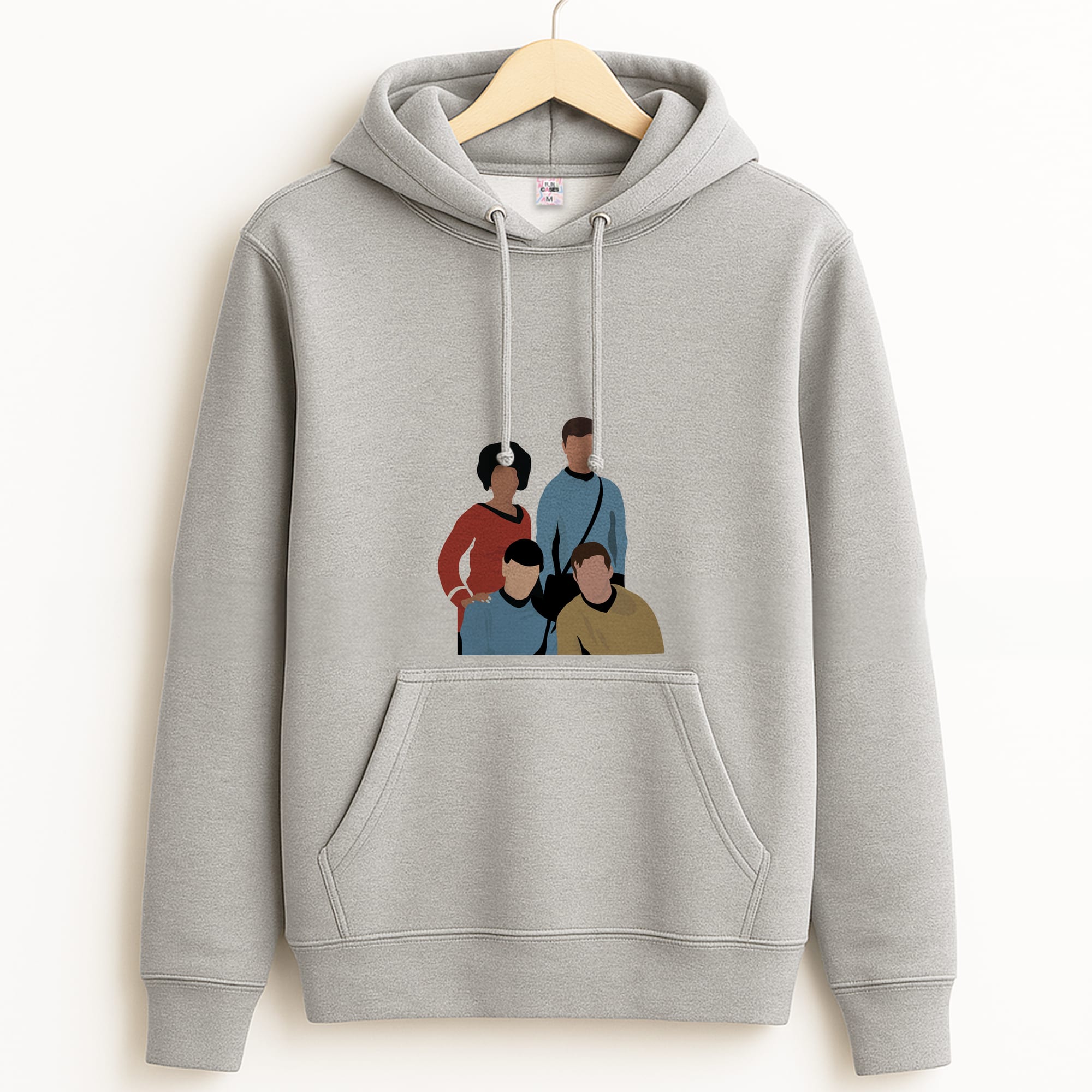 Characters Grey Hoodie
