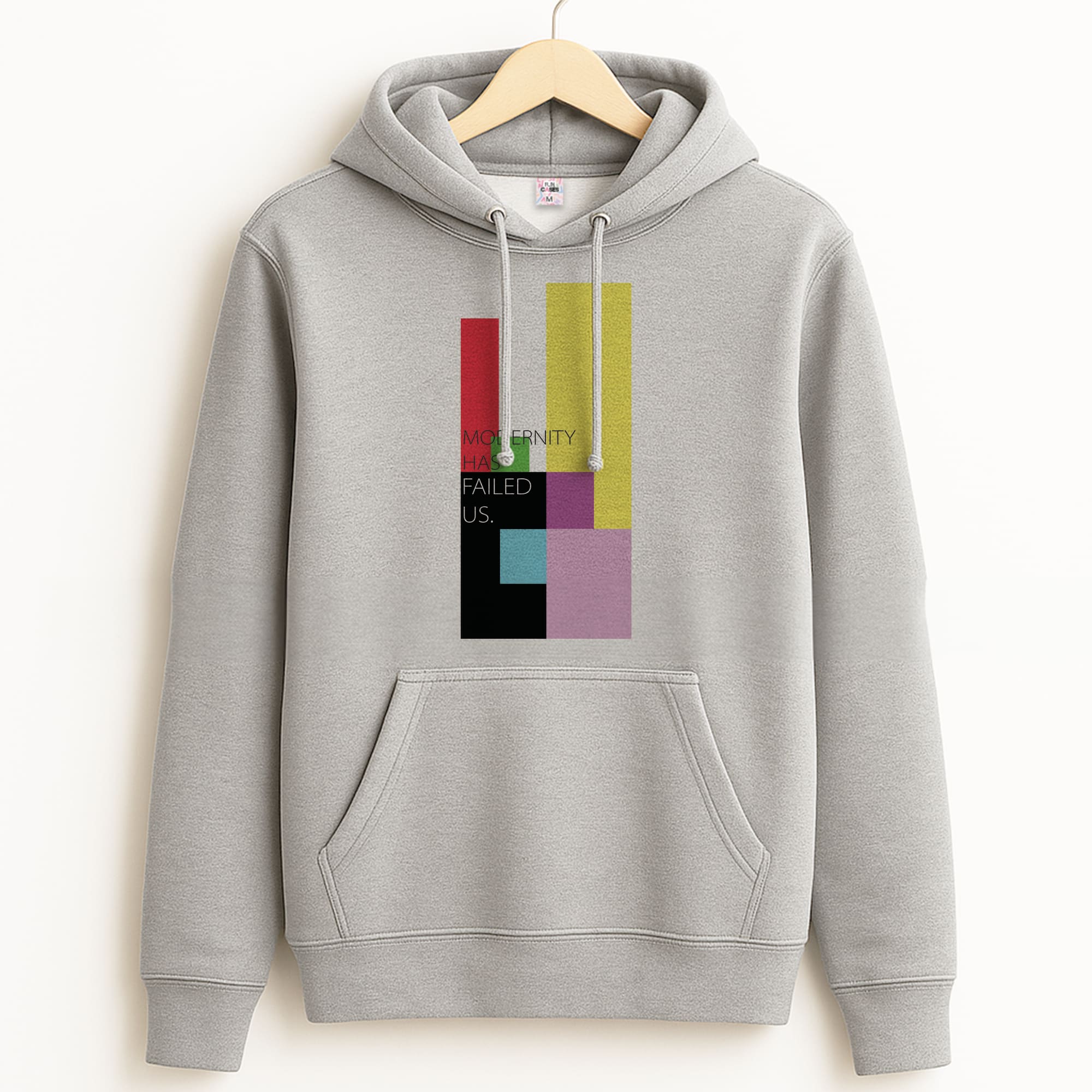 Modernity Has Failed Us - The 1975 Grey Hoodie