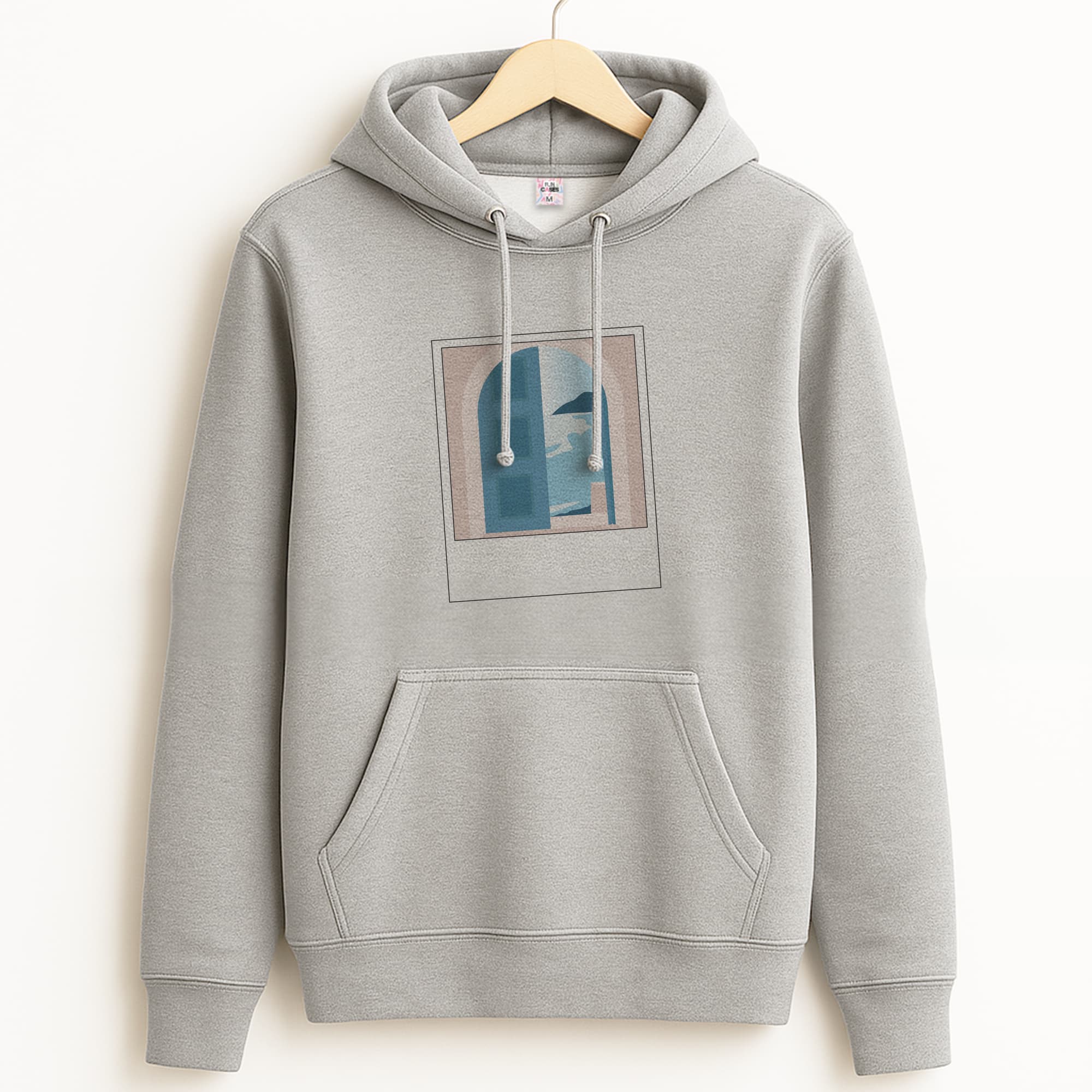 The Balcony - Mamma Mia Grey Hoodie