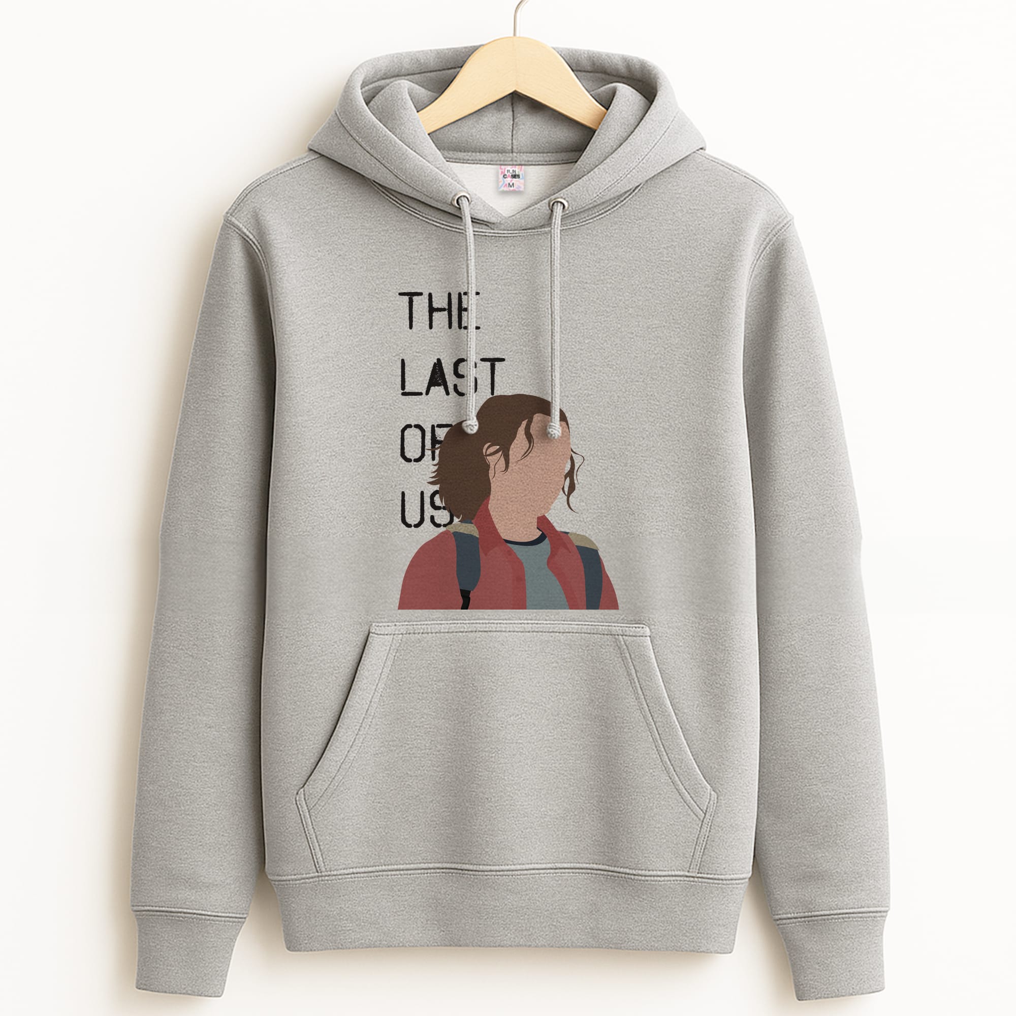 Ellie Title Grey Hoodie