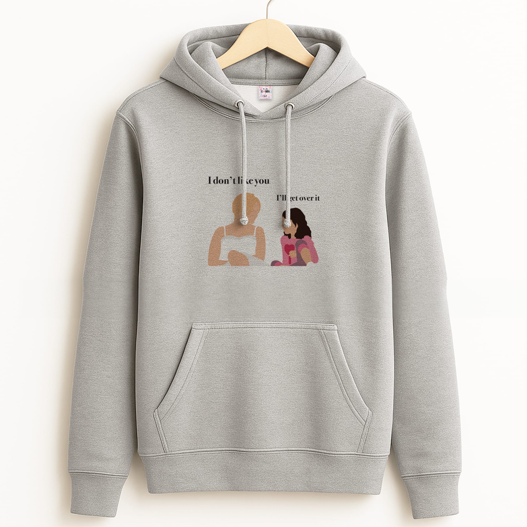I'll Get Over It Grey Hoodie