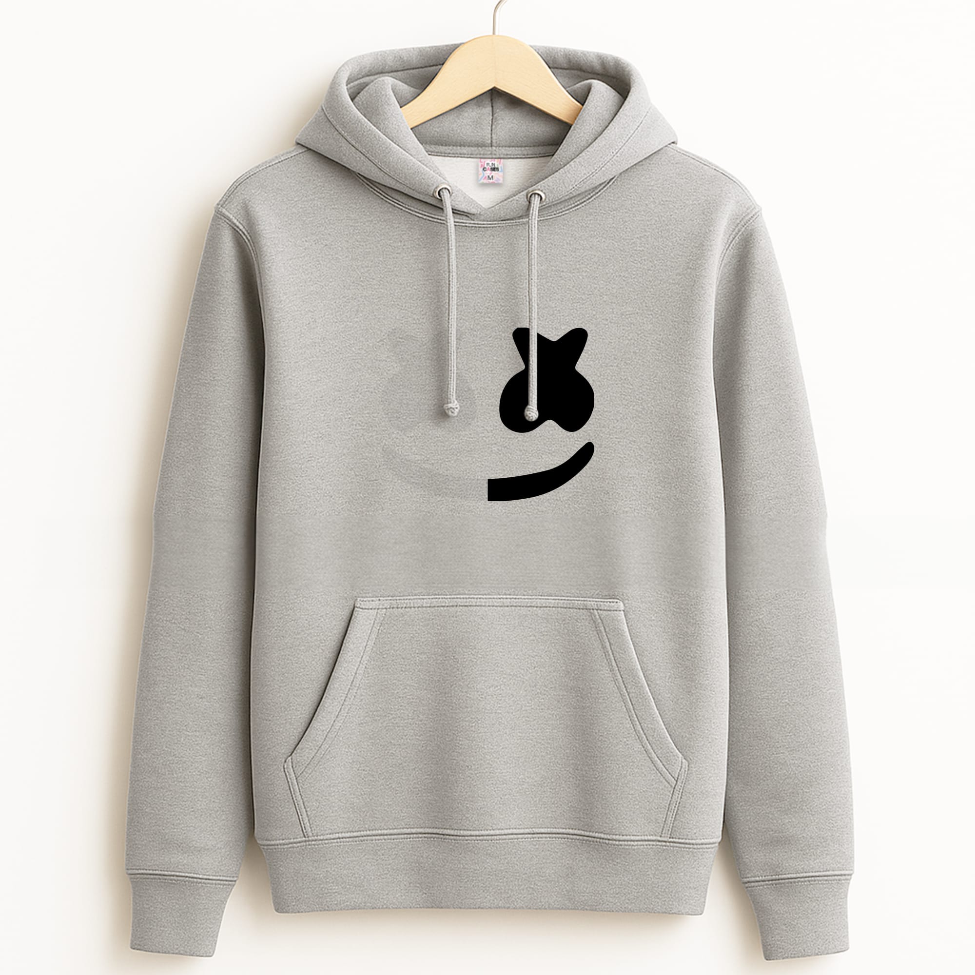 Dual Sides Helmet DJ Grey Hoodie
