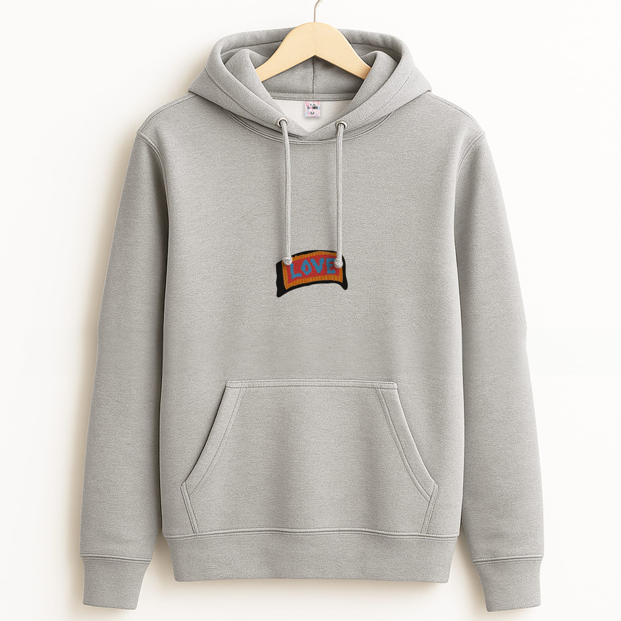 Orange Love - Lil Peep Grey Hoodie