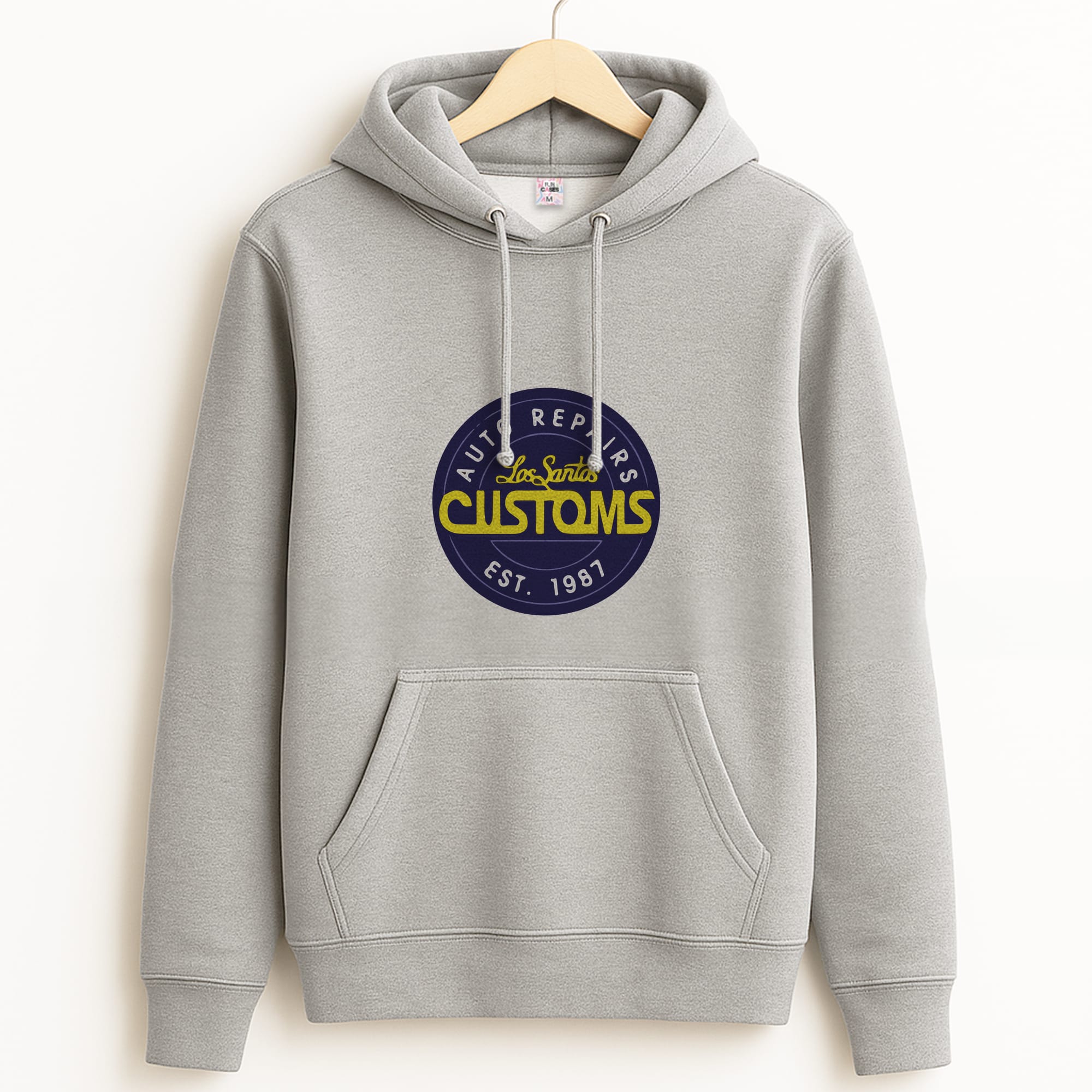 Los Santos Customs - Video Game Grey Hoodie