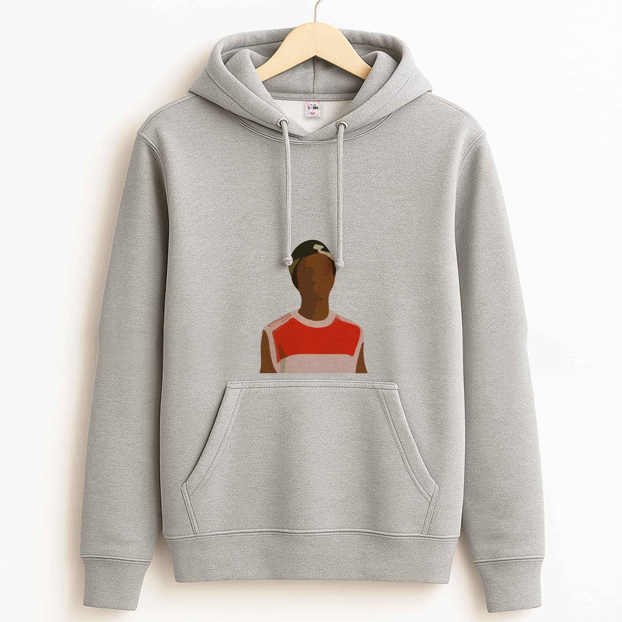 Faceless Lucas - Stranger Things Grey Hoodie
