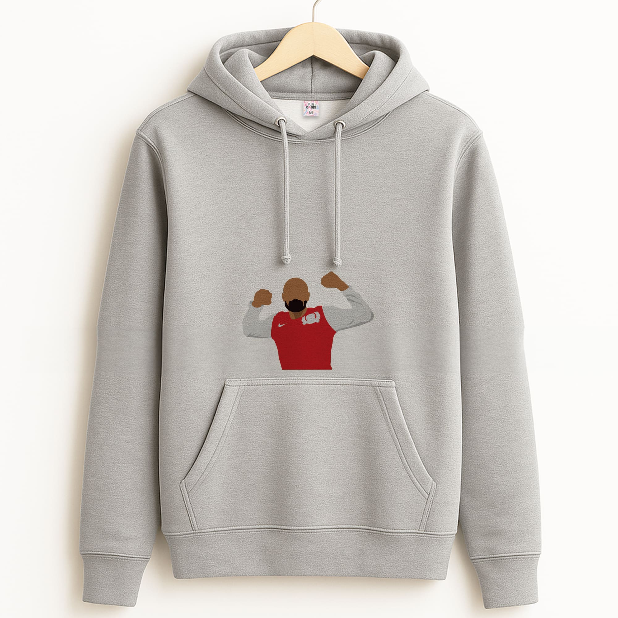 Henry - Football Grey Hoodie