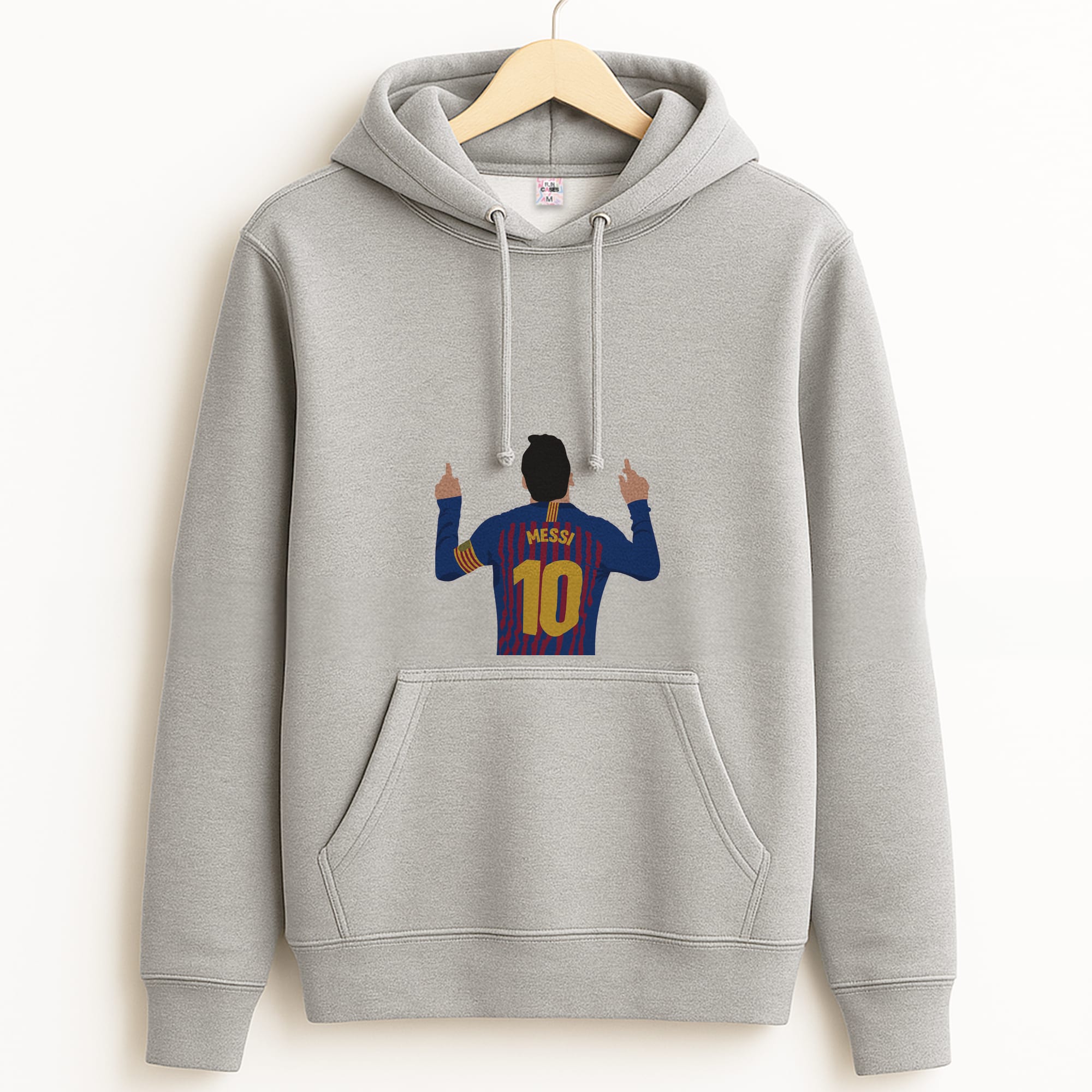 Messi - Football Grey Hoodie