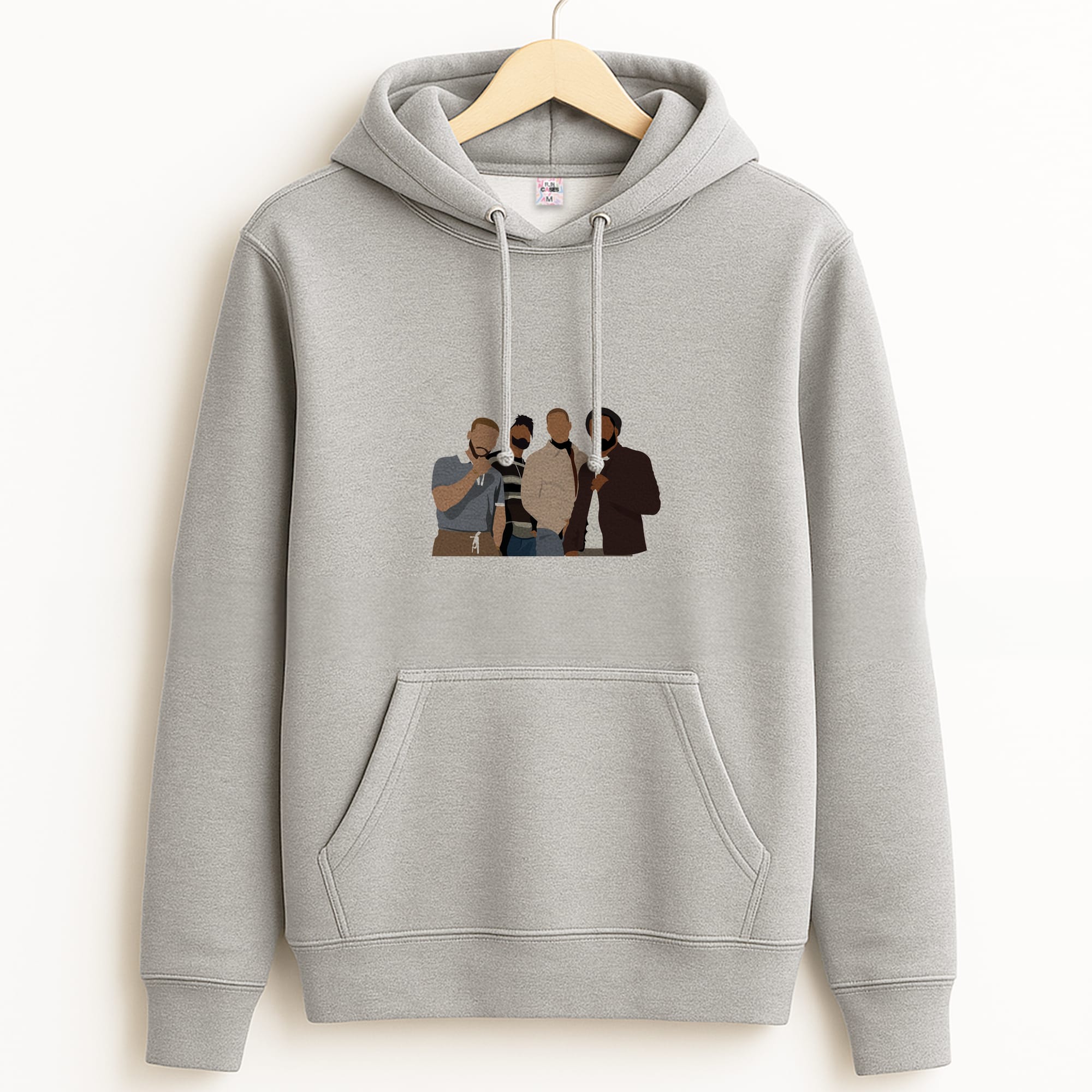 JLS Members Inspired Grey Hoodie