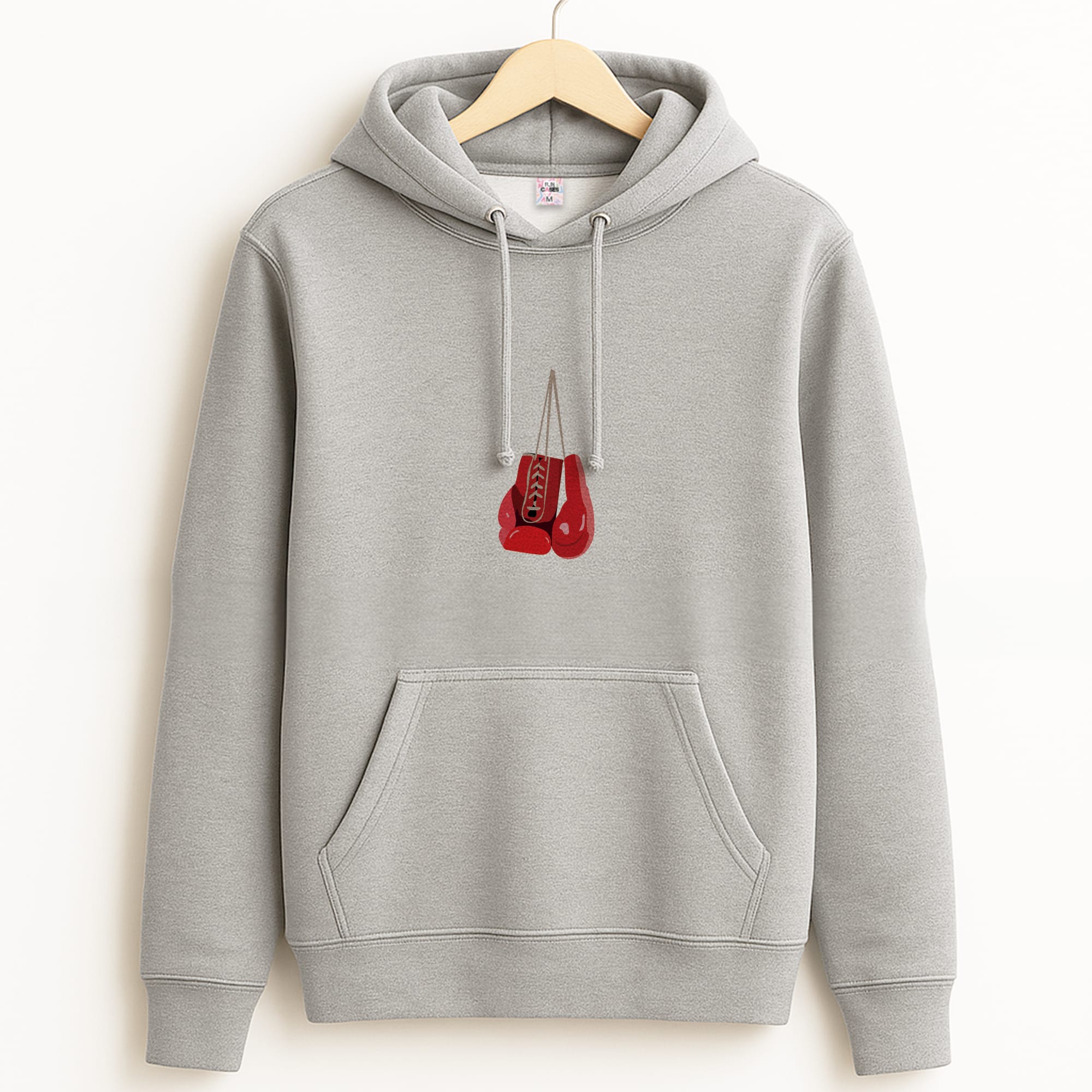 String gloves - Boxing Grey Hoodie
