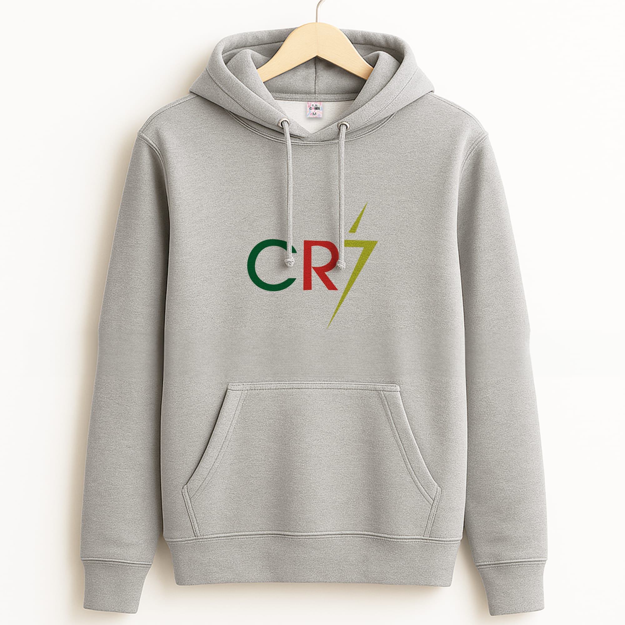 CR7 - Football Grey Hoodie