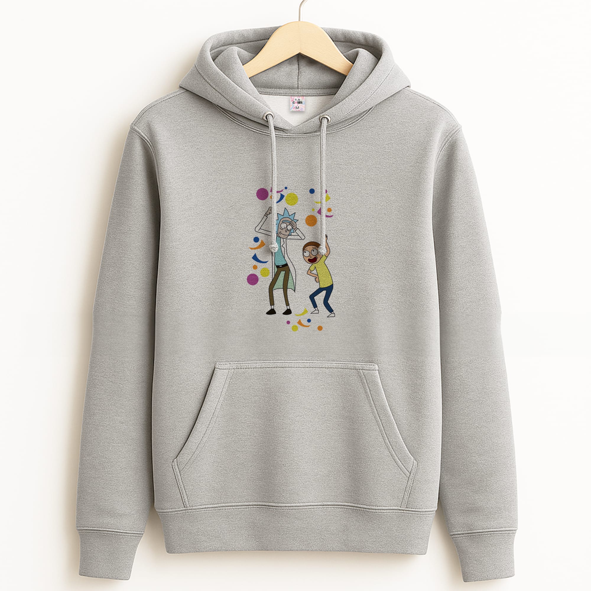 R&M Dancing Grey Hoodie