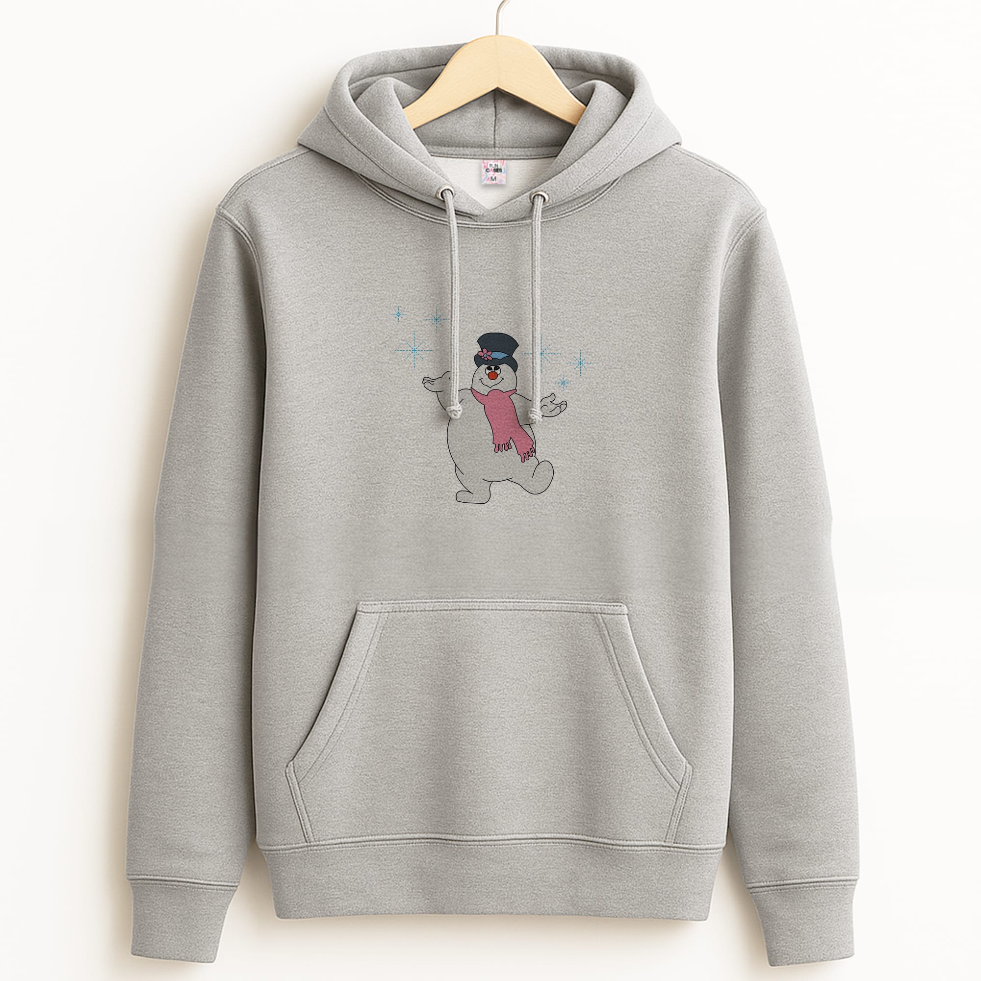 Frosty - Snowman Grey Hoodie
