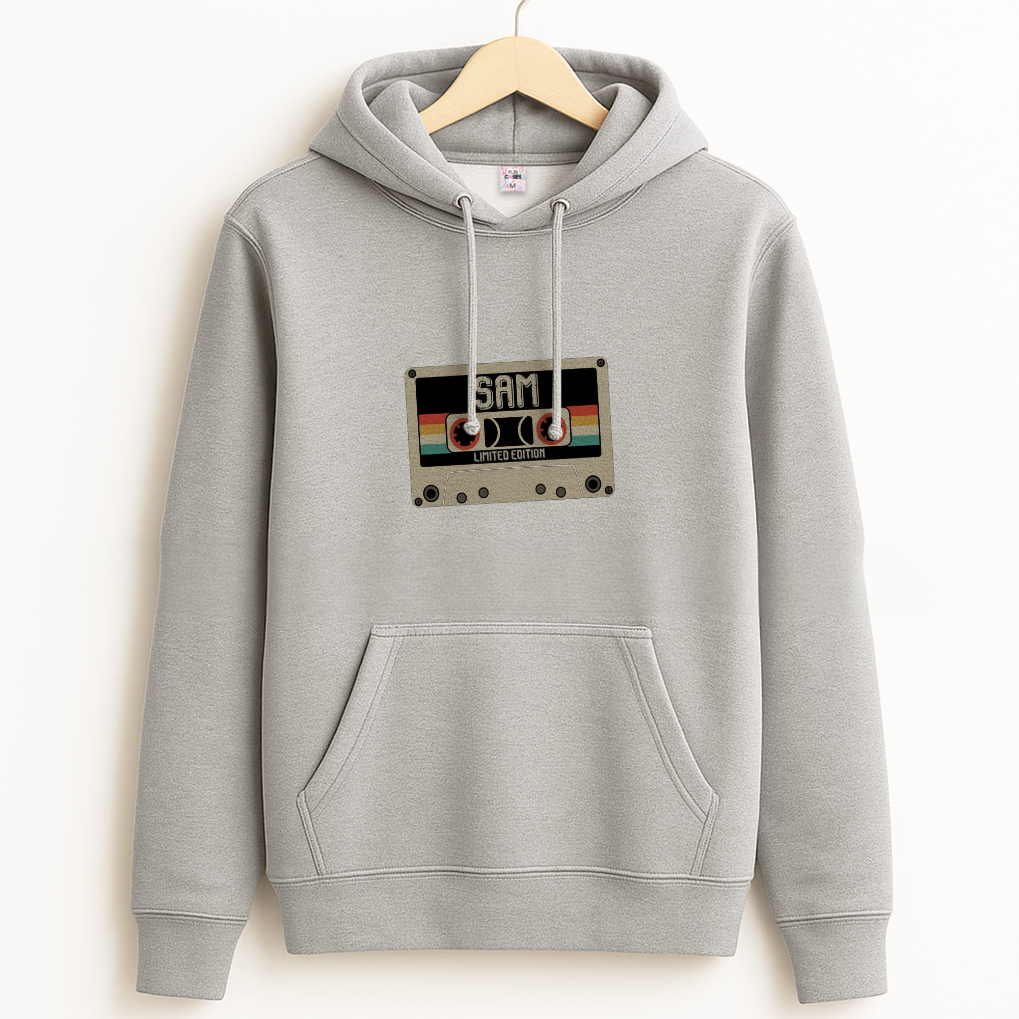 Cassette Tape - Fender Grey Hoodie