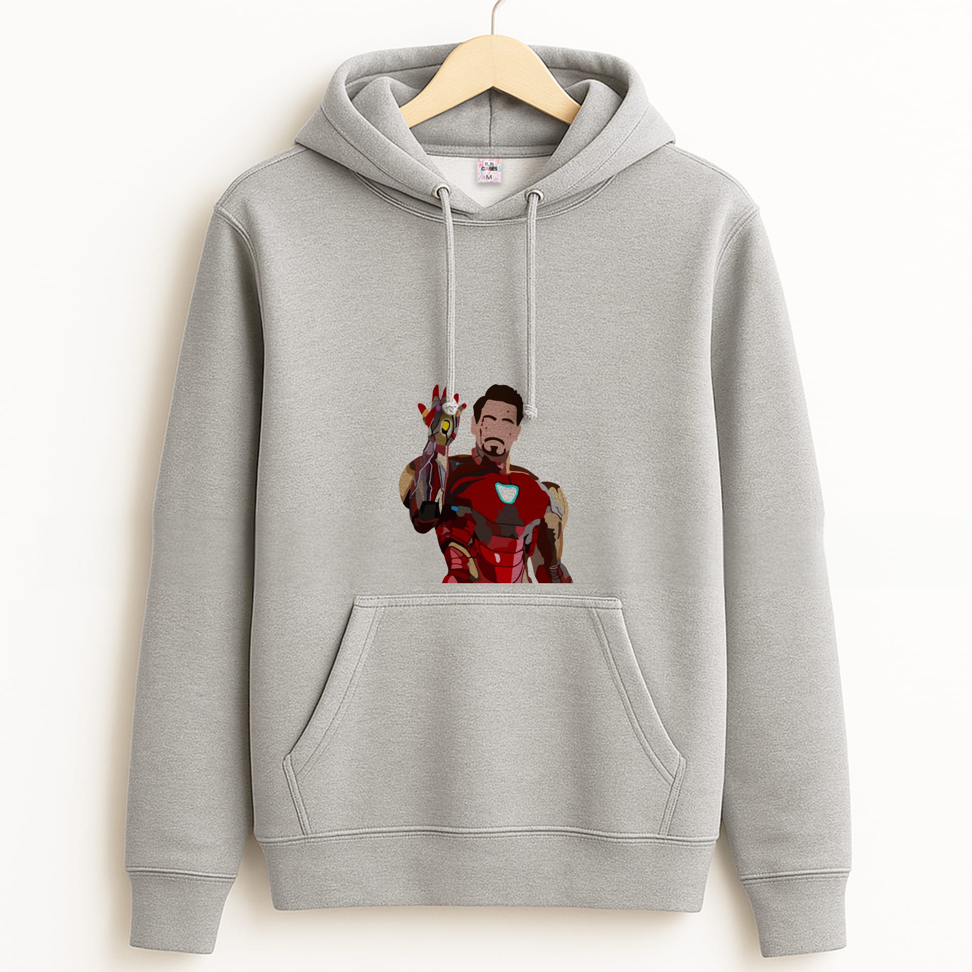 Iron Man Grey Hoodie