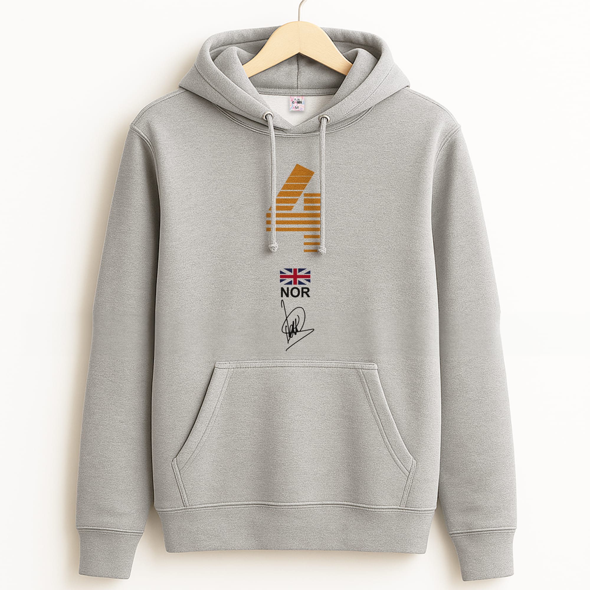 Norris - F1 Grey Hoodie