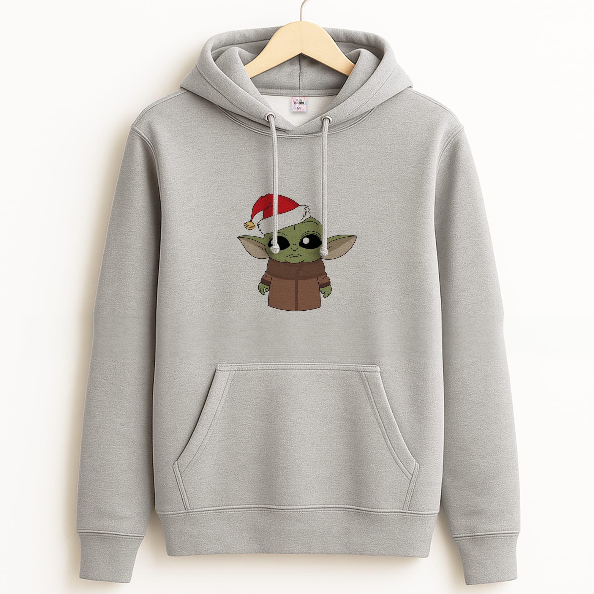 Baby Yoda Grey Hoodie