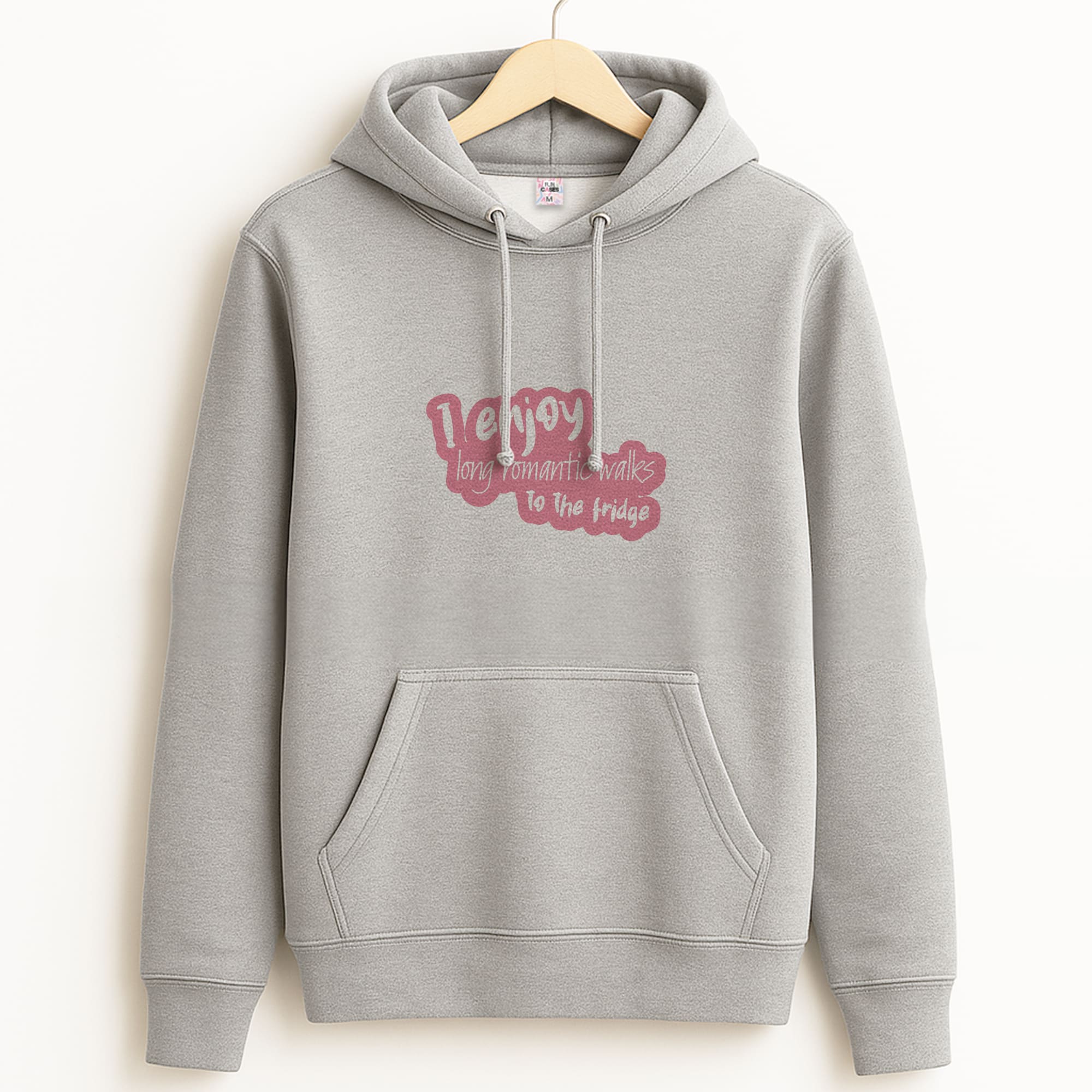 I Enjoy Long Romantic Walks - Funny Quotes Hoodie