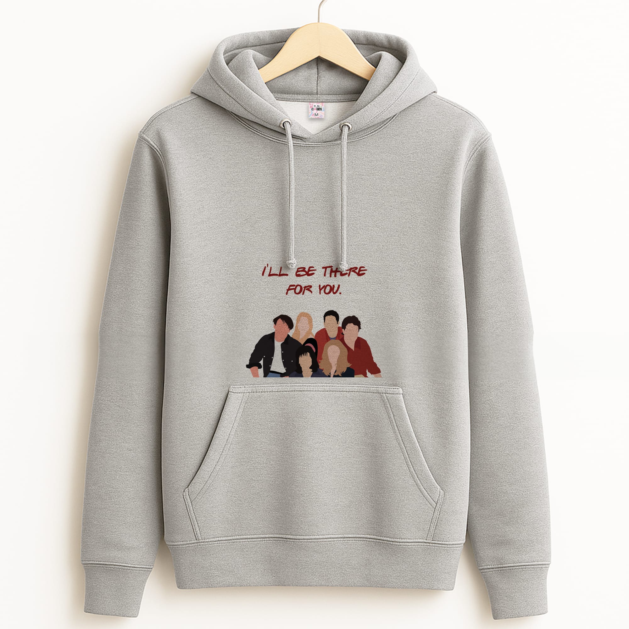 I'll Be There For You Cast Grey Hoodie