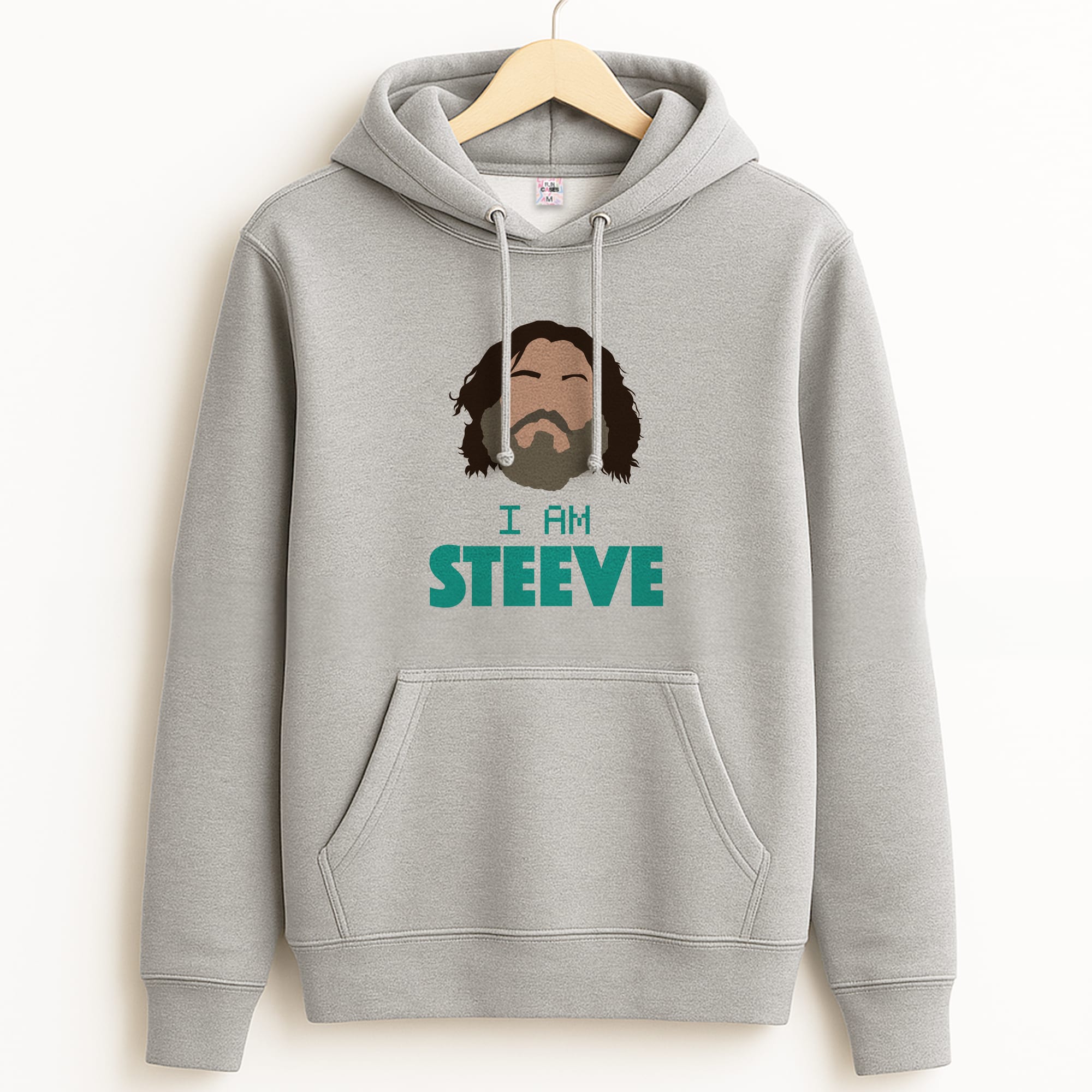 Jack I Am Steve Grey Hoodie