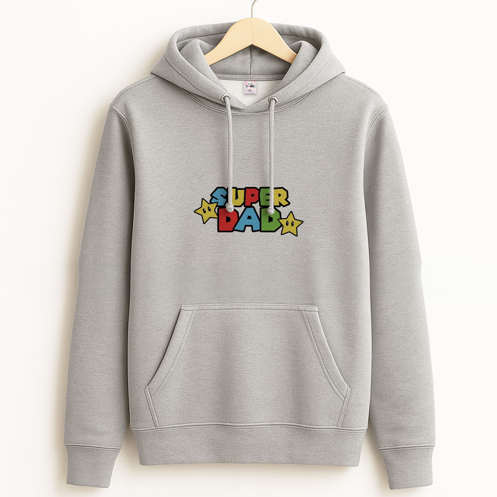 Super Dad Grey Hoodie