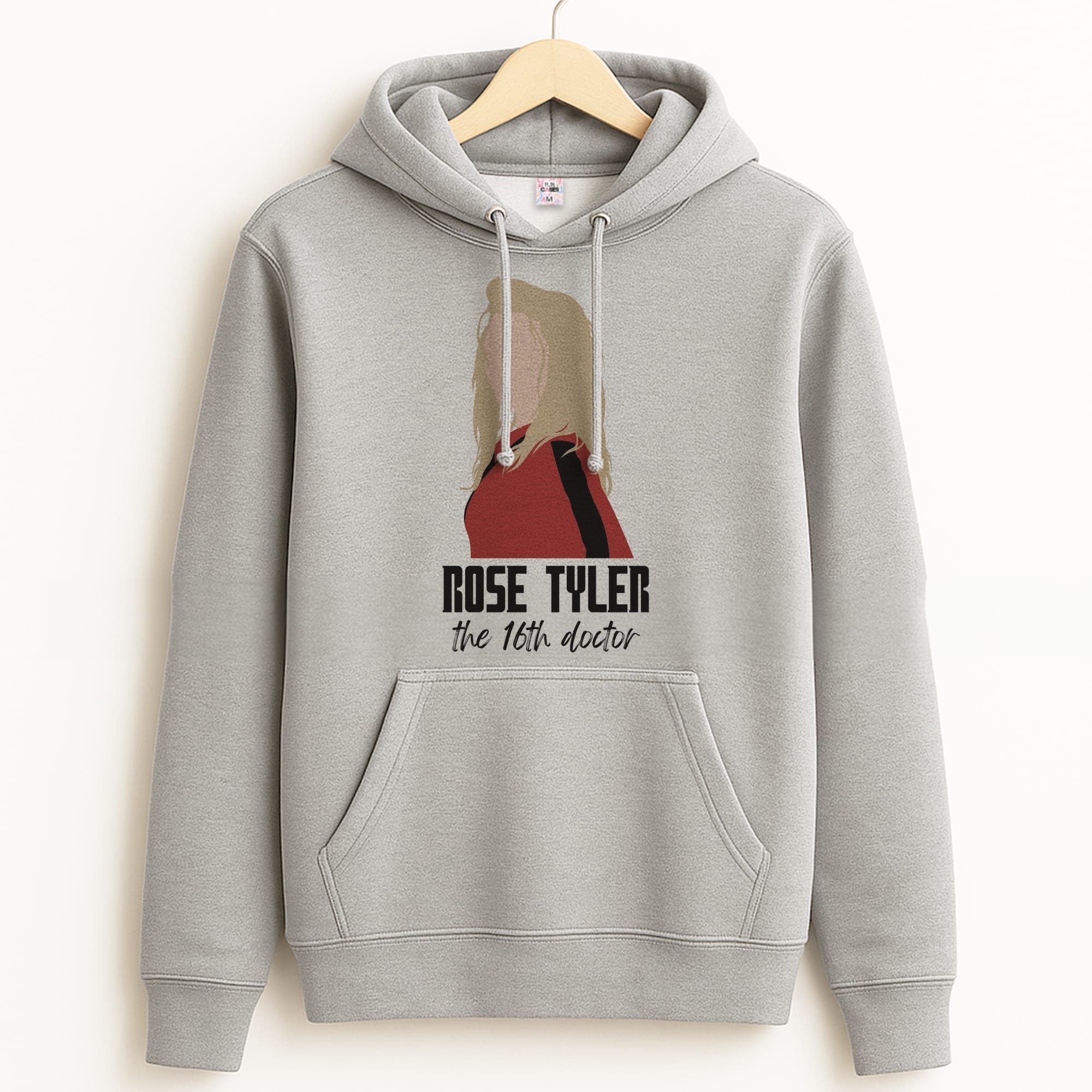 Rose The 16th Doctor Grey Hoodie