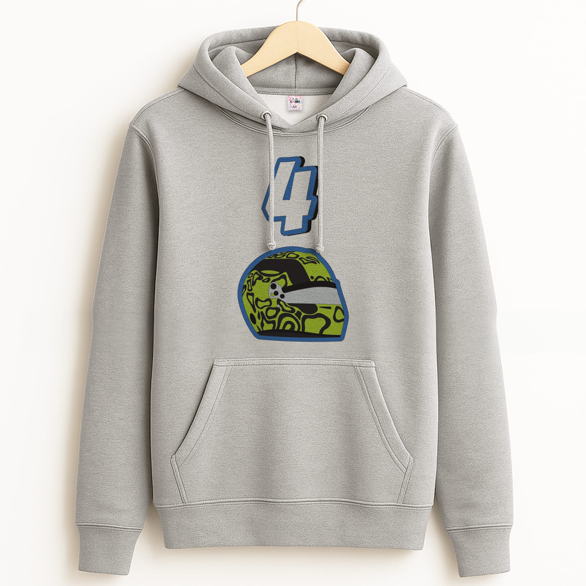 Helmet 4 Grey Hoodie
